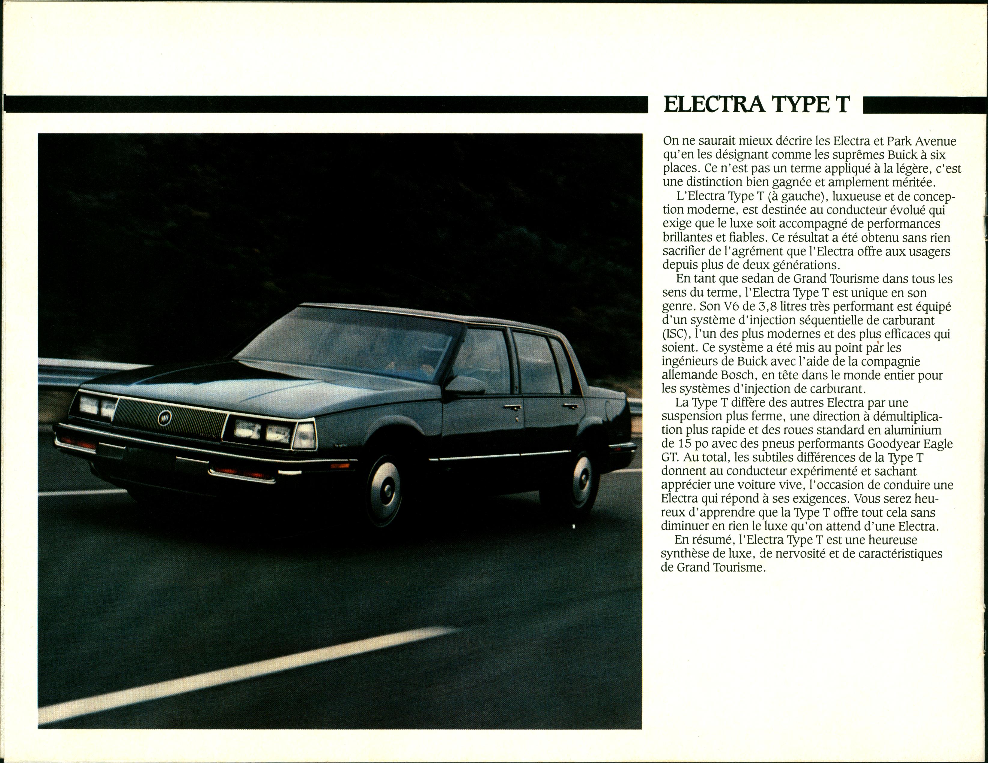 1986 Buick Electra Canada French Brochure 04