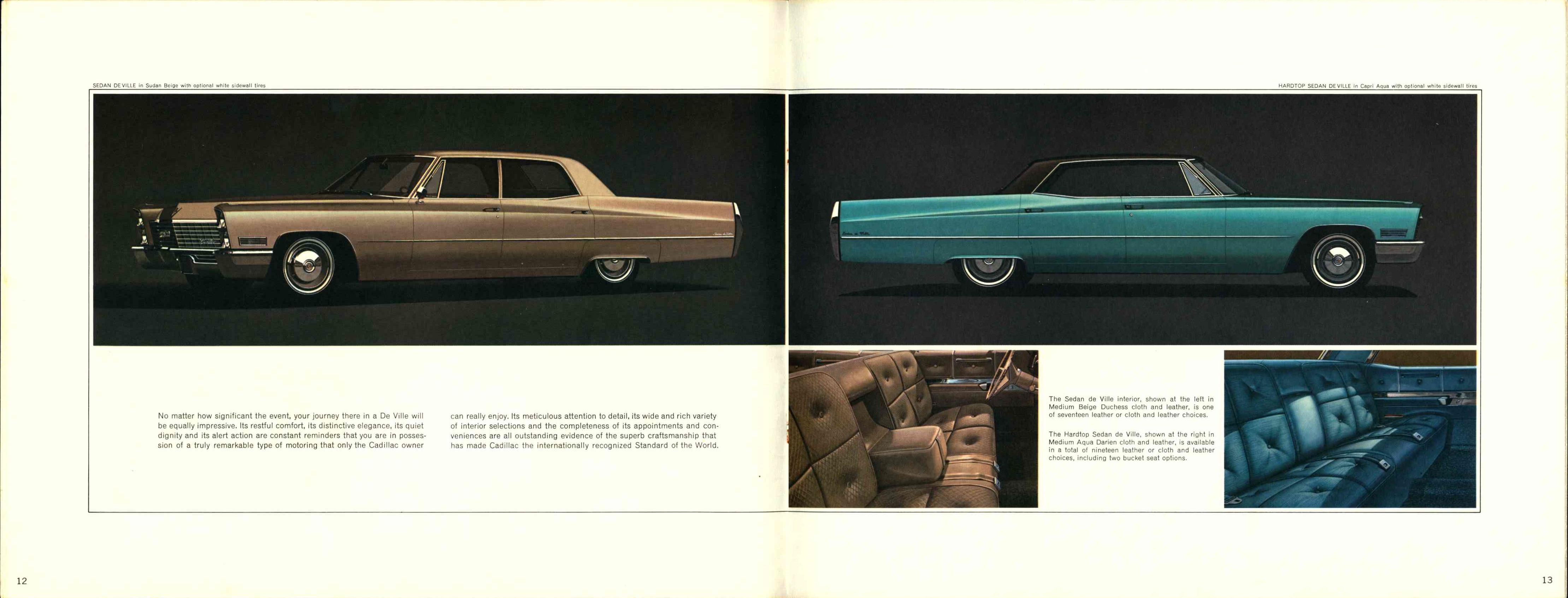 1967 Cadilac Brochure Canada 12-13