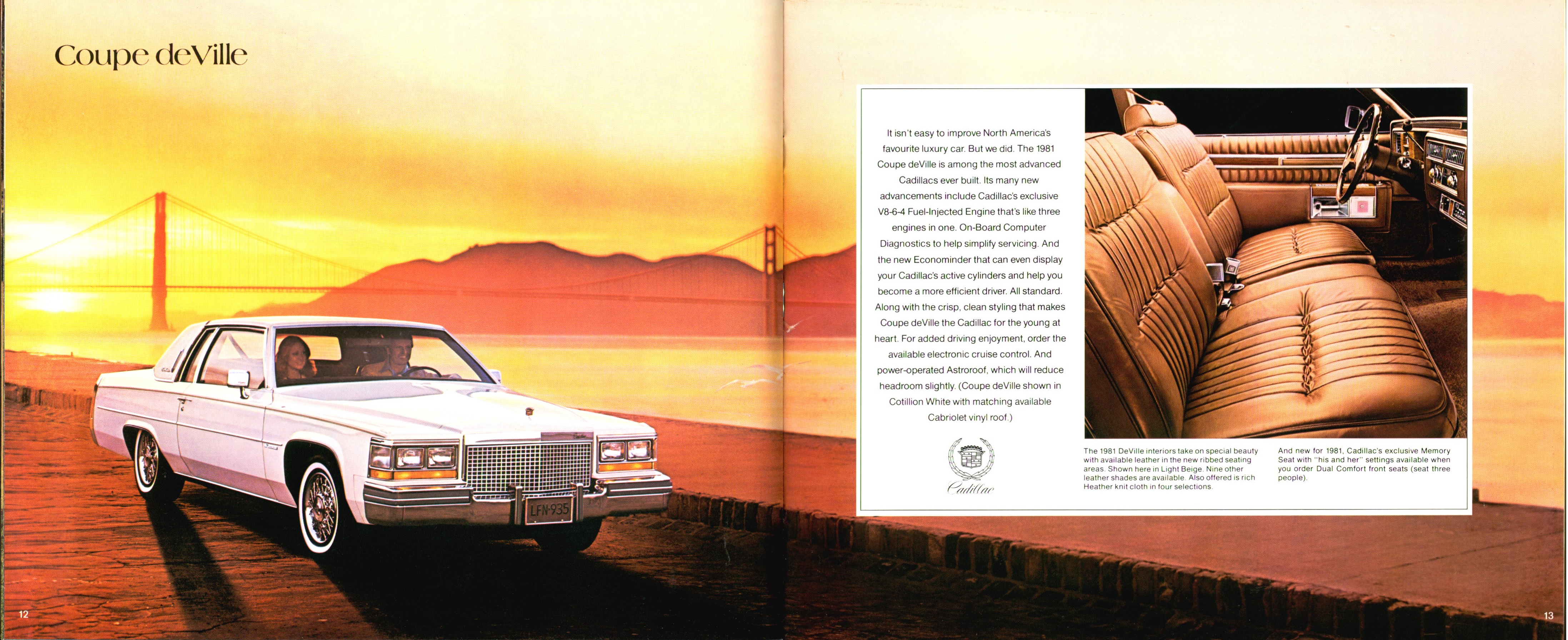 1981 Cadillac Full Line Brochure (Cdn) 12-13