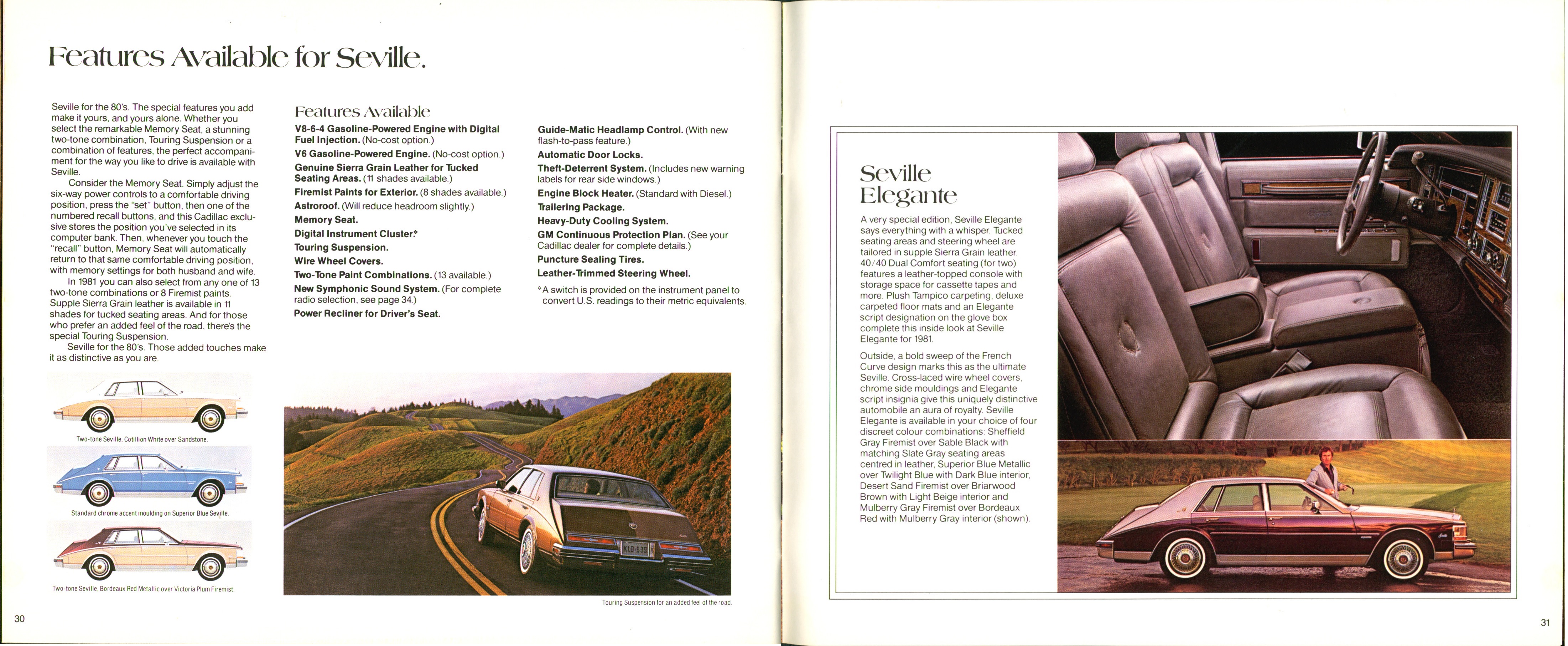 1981 Cadillac Full Line Brochure (Cdn) 30-31