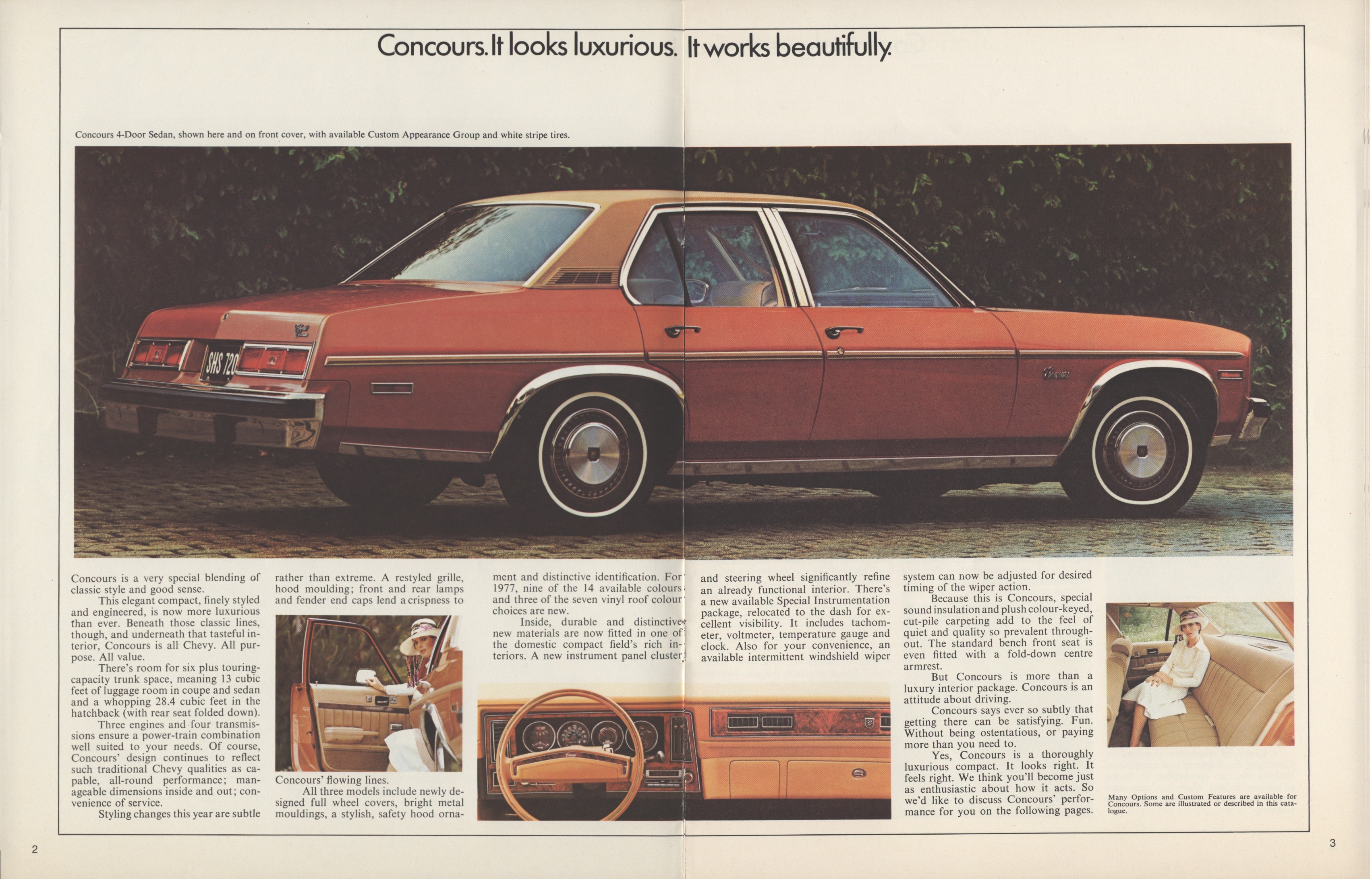 1977 Chevrolet Nova Concours Brochure Canada 02-03