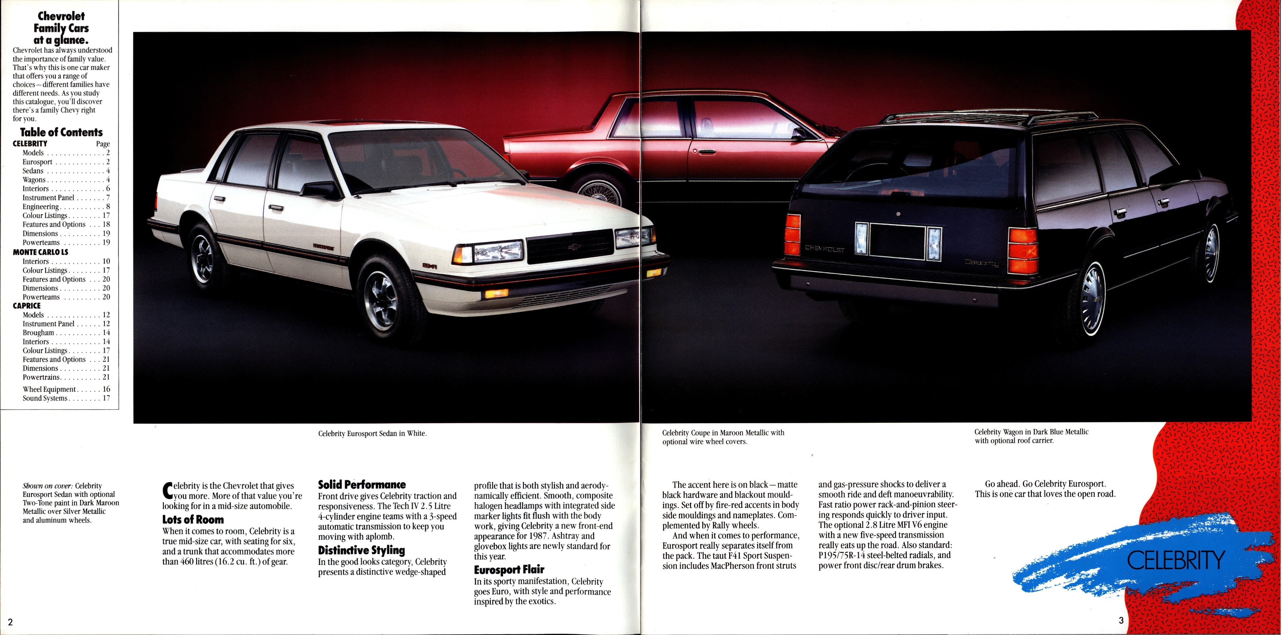 1987 Chevrolet Family Cars Brochure  Canada 02-03