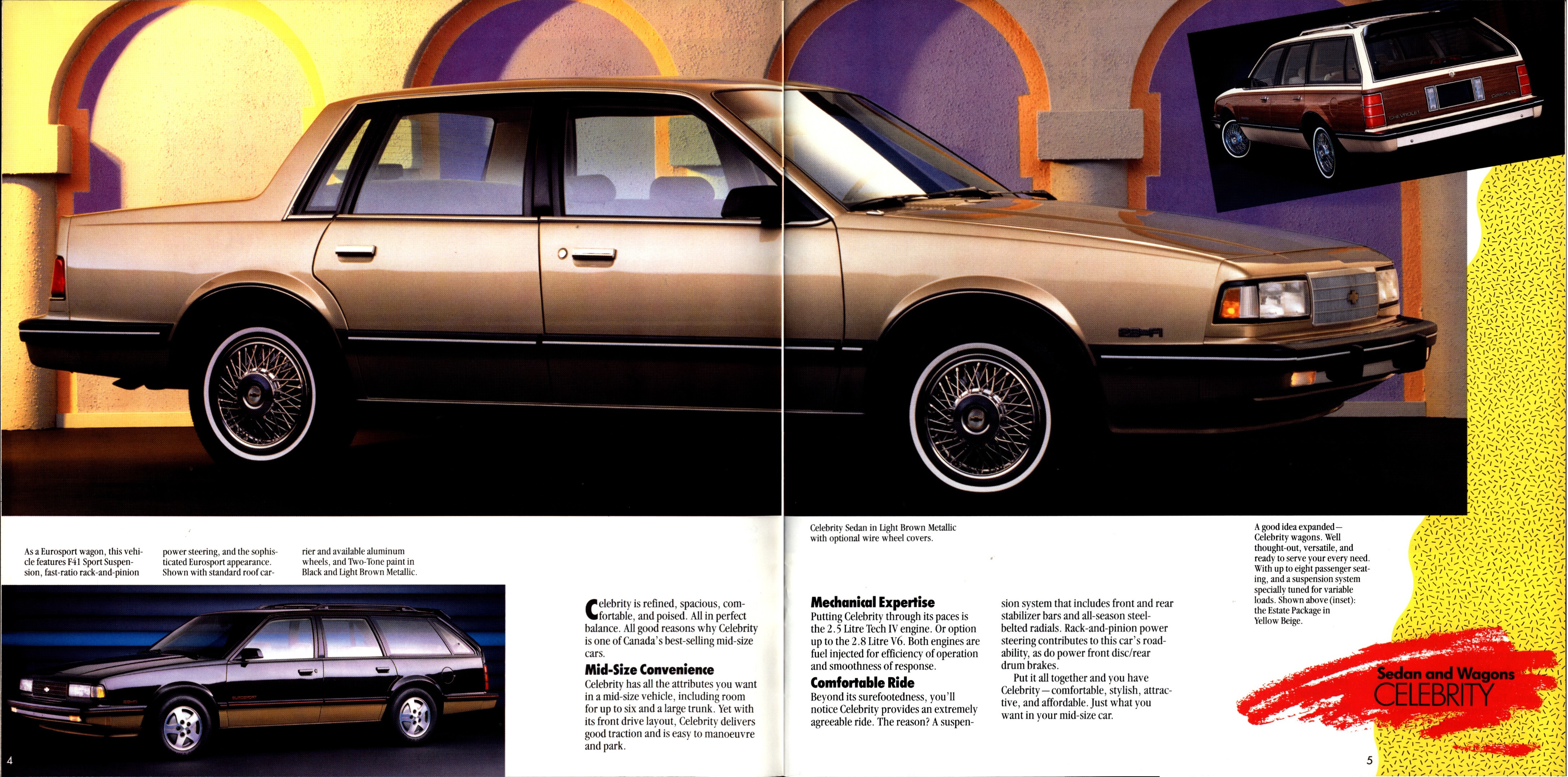 1987 Chevrolet Family Cars Brochure  Canada 04-05