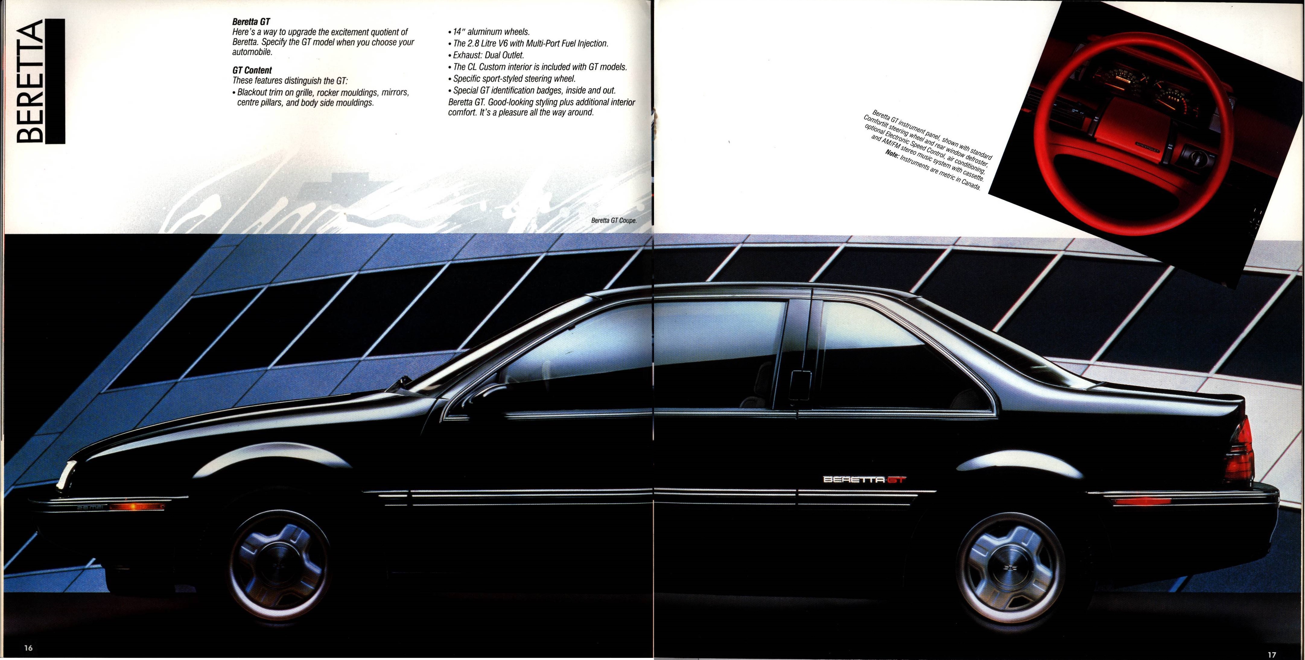 1988 Chevrolet Performance Cars Brochure (Cdn) 16-17