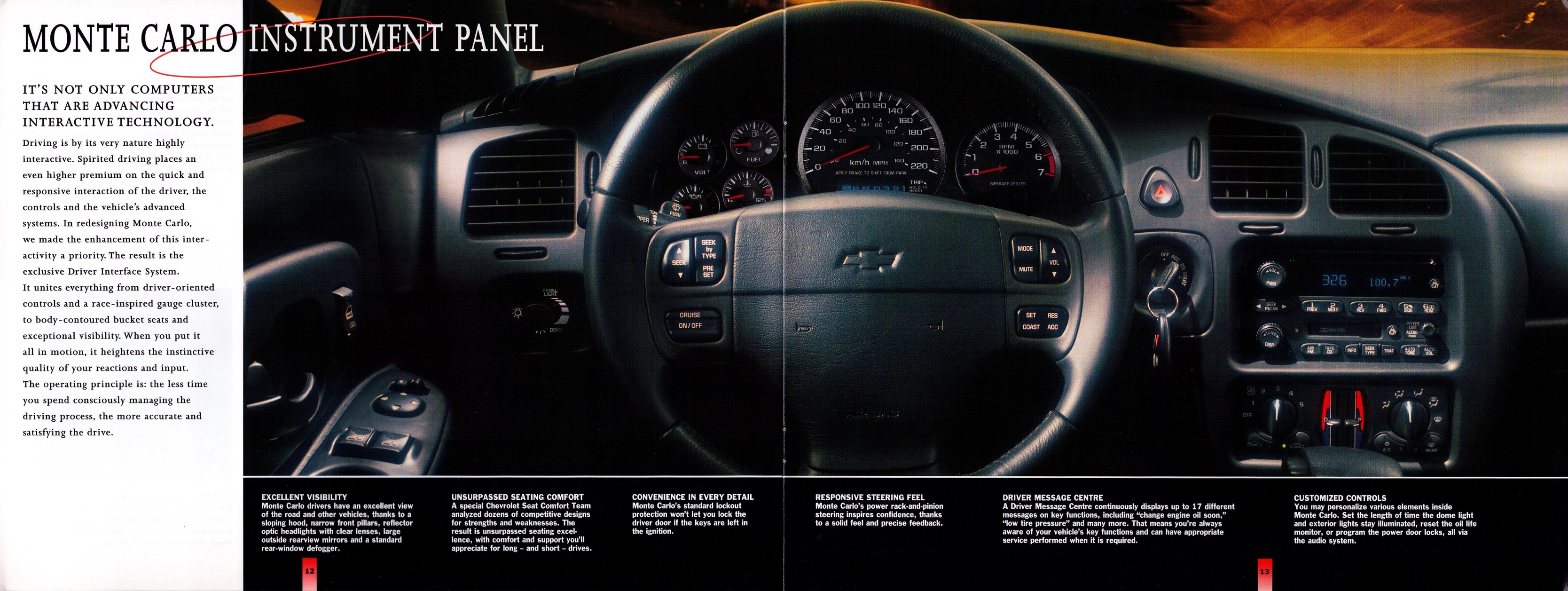 2000 Chevrolet Monte Carlo Brochure (Cdn) 12-13