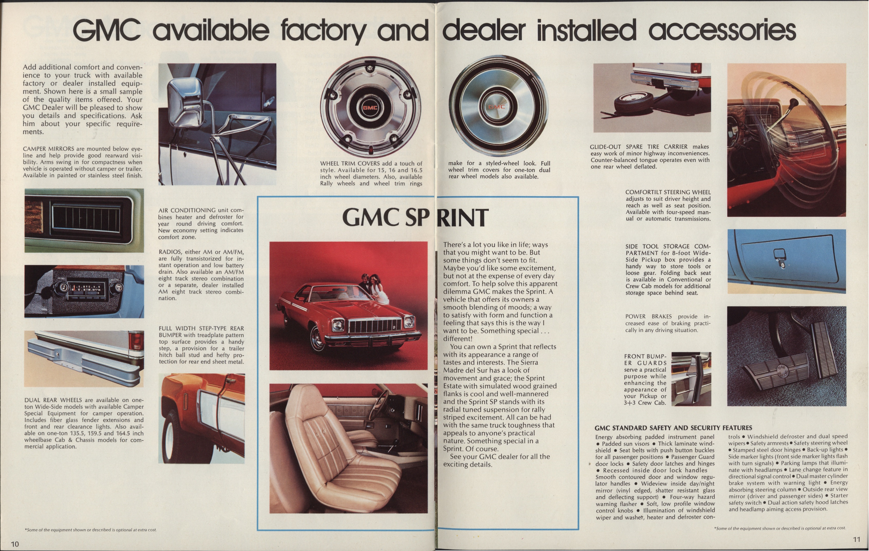 1975 GMC Pickups Brochure Canada 10-11