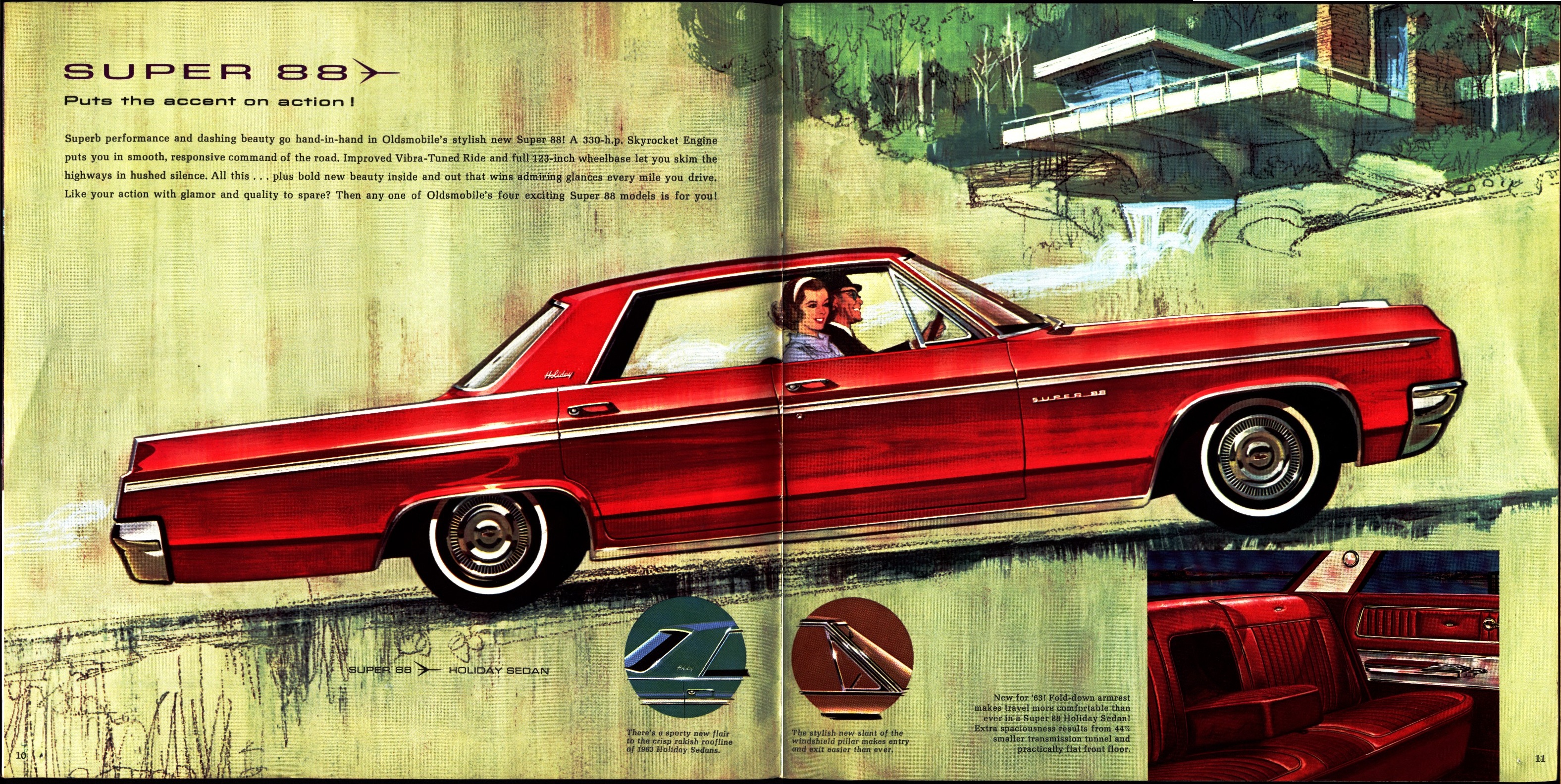 1963 Oldsmobile Full Line Brochure (Cdn) 10-11