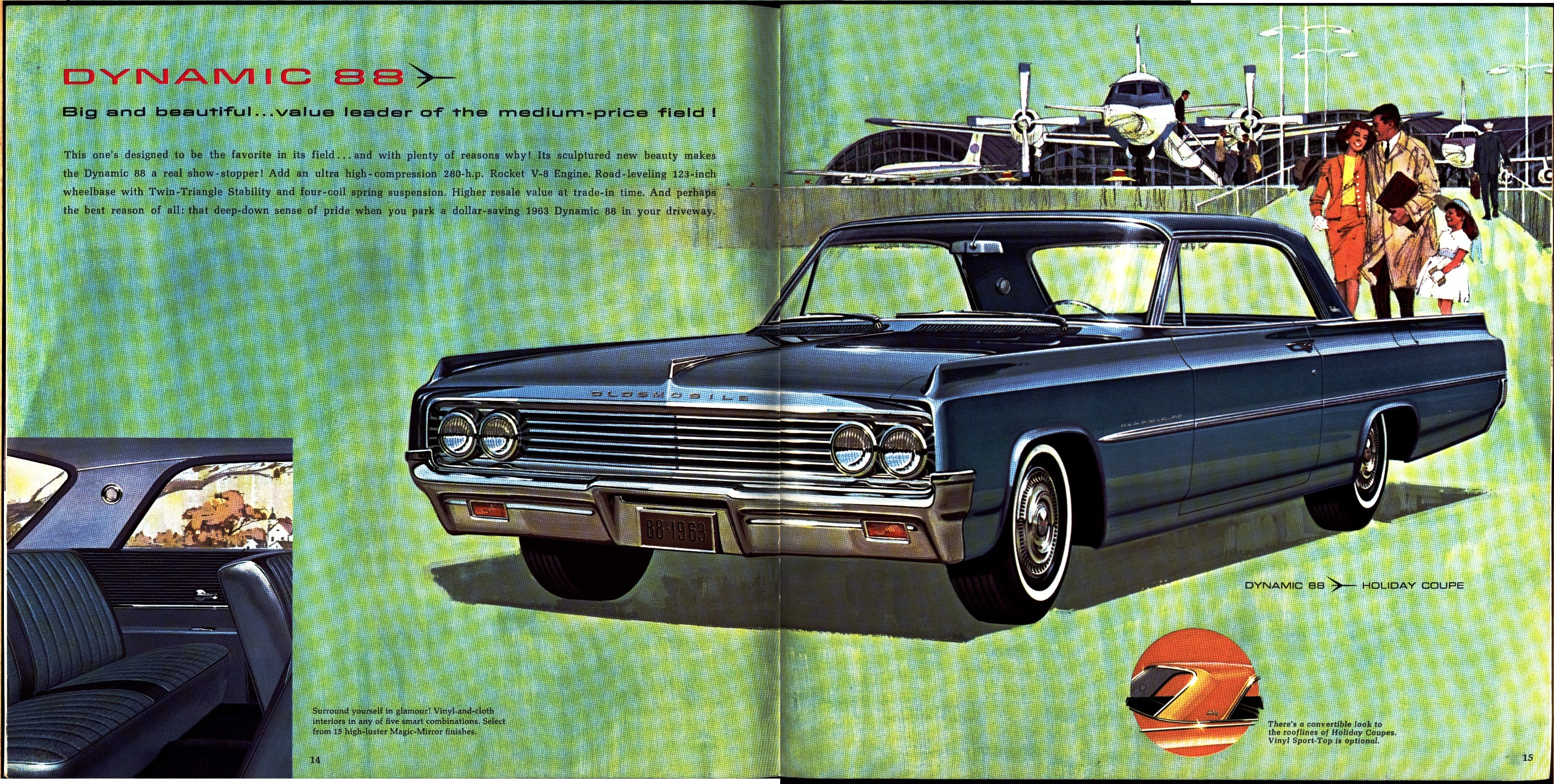 1963 Oldsmobile Full Line Brochure (Cdn) 14-15