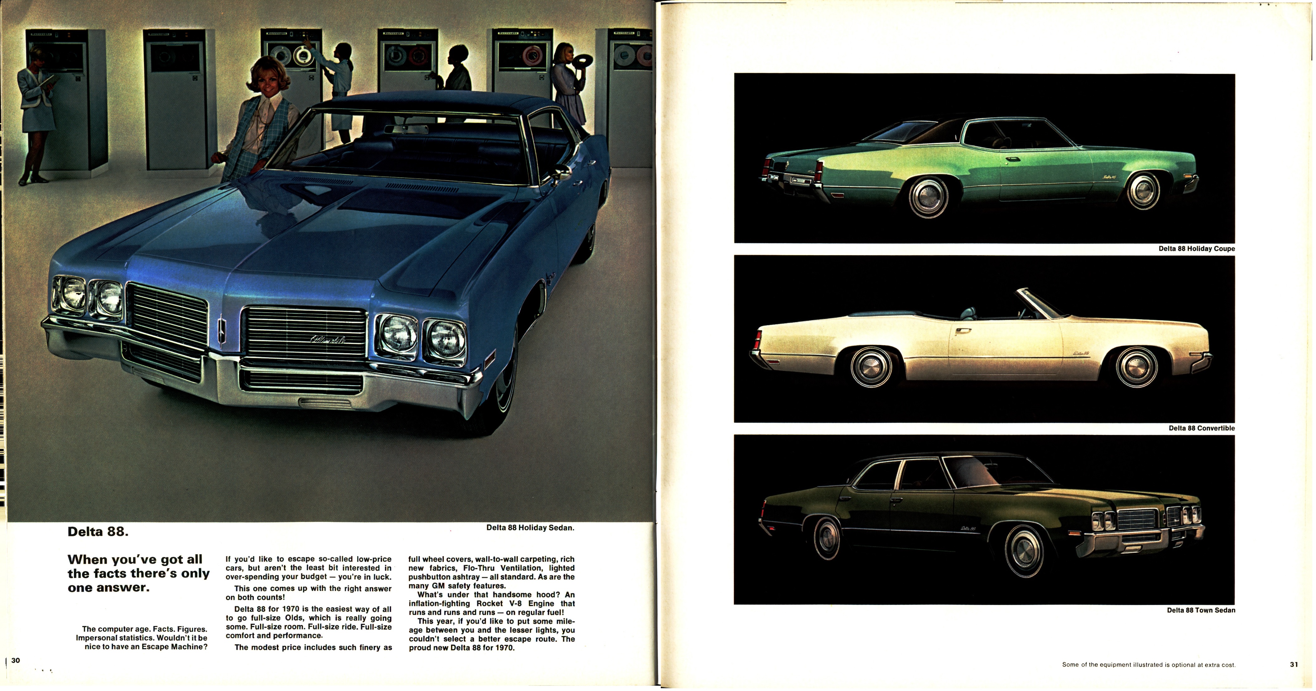 1970 Oldsmobile Full Line Brochure Canada 30-31