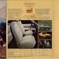 1978 Oldsmobile Cutlass & Omega Brochure Canada 22-23-24