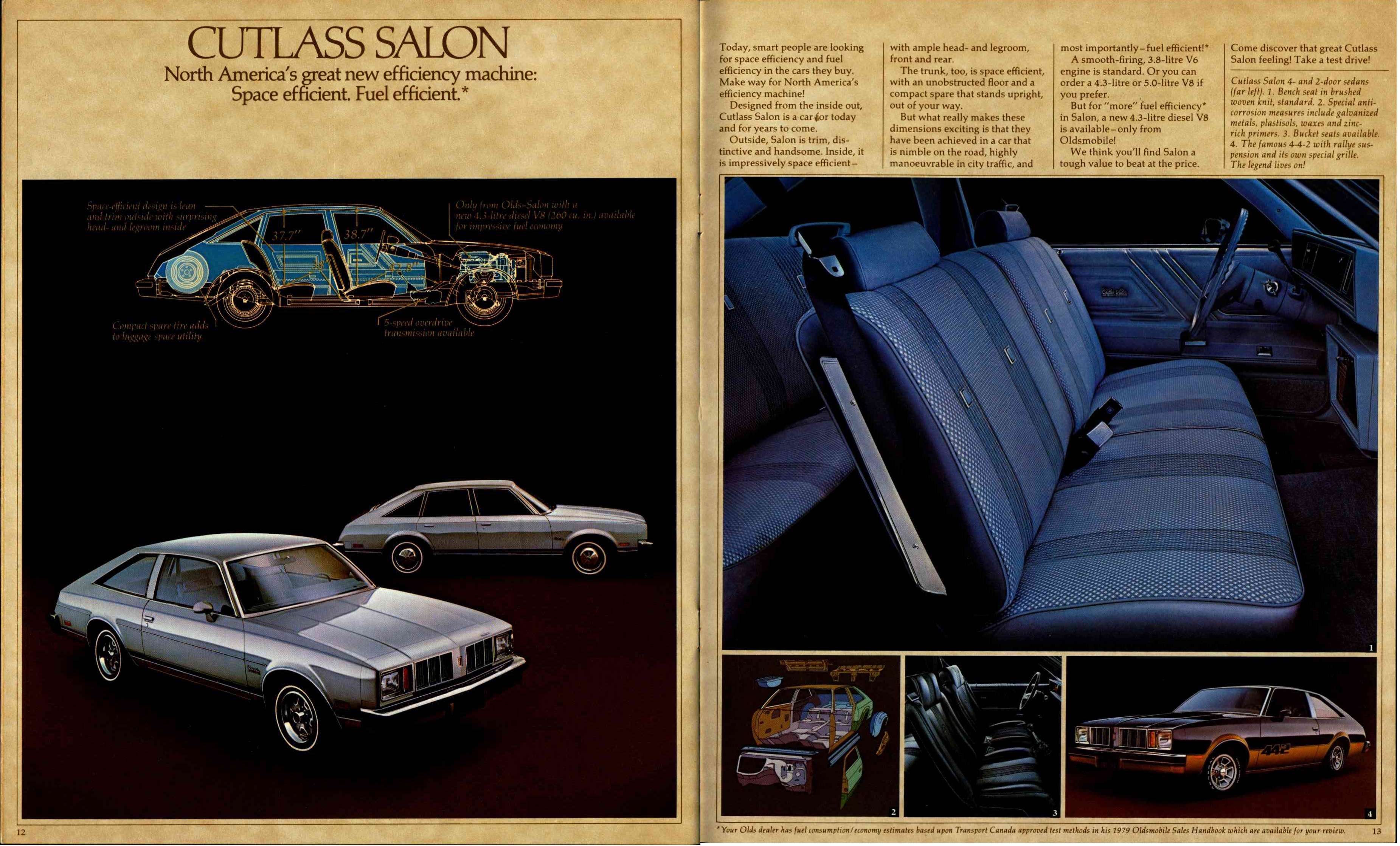 1979 Oldsmobile Cutlass & Omega Brochure Canada_12-13