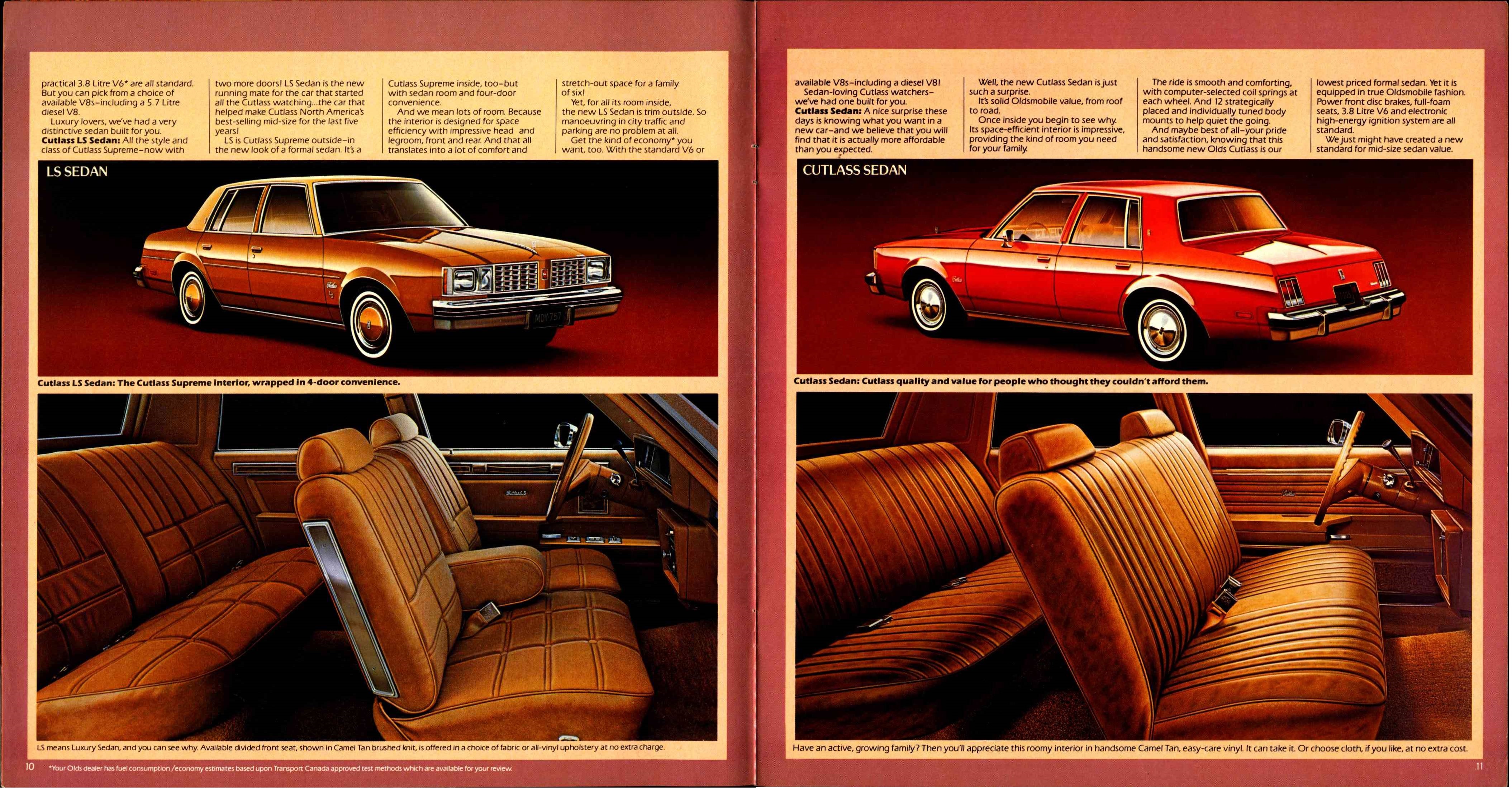1980 Oldsmobile Cutlass & Omega Brochure Canada_10-11