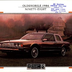 1986 Oldsmobile 98 - Canada