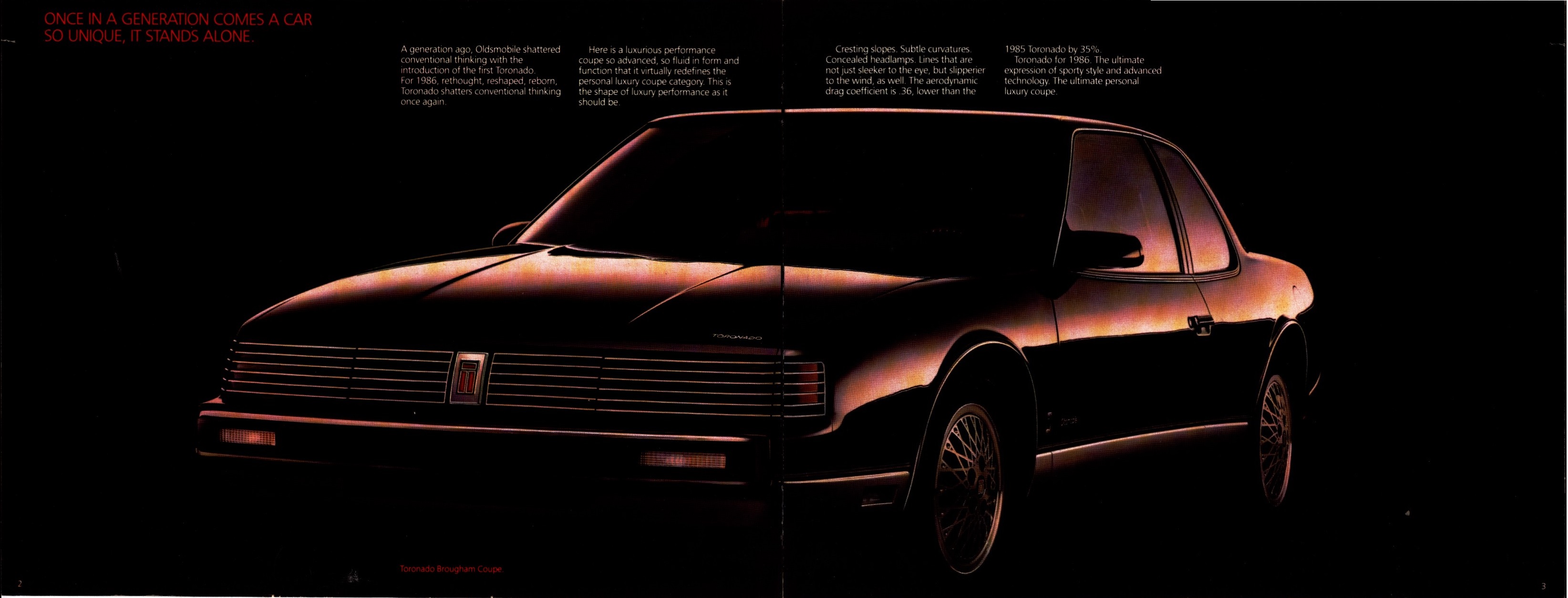 1986 Oldsmobile Toronado Brochure  Canada-02-03