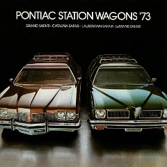 1973 Pontiac Station Wagons (Cdn)