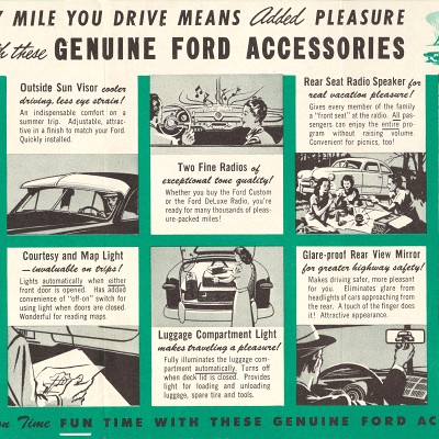 1949 Ford Accessories Folder-Side B