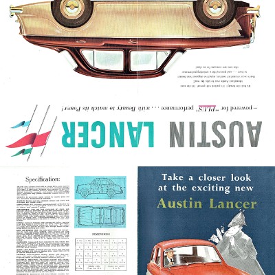 1958 Austin Lancer - Series I (Aus)-Side A