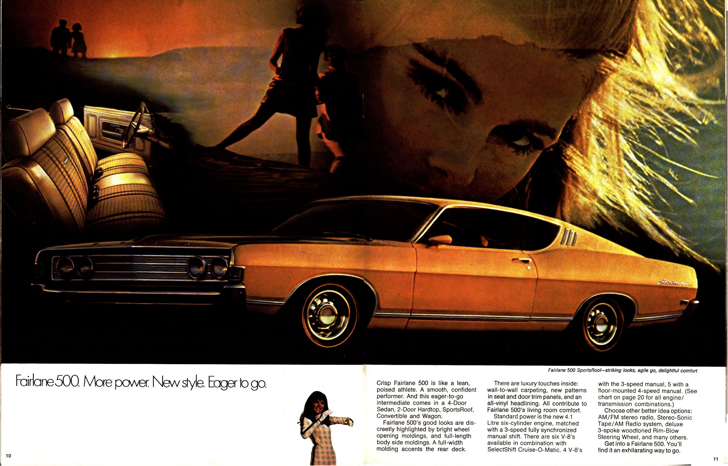 1969 Ford Torino & Fairlane Brochure Canada 10-11