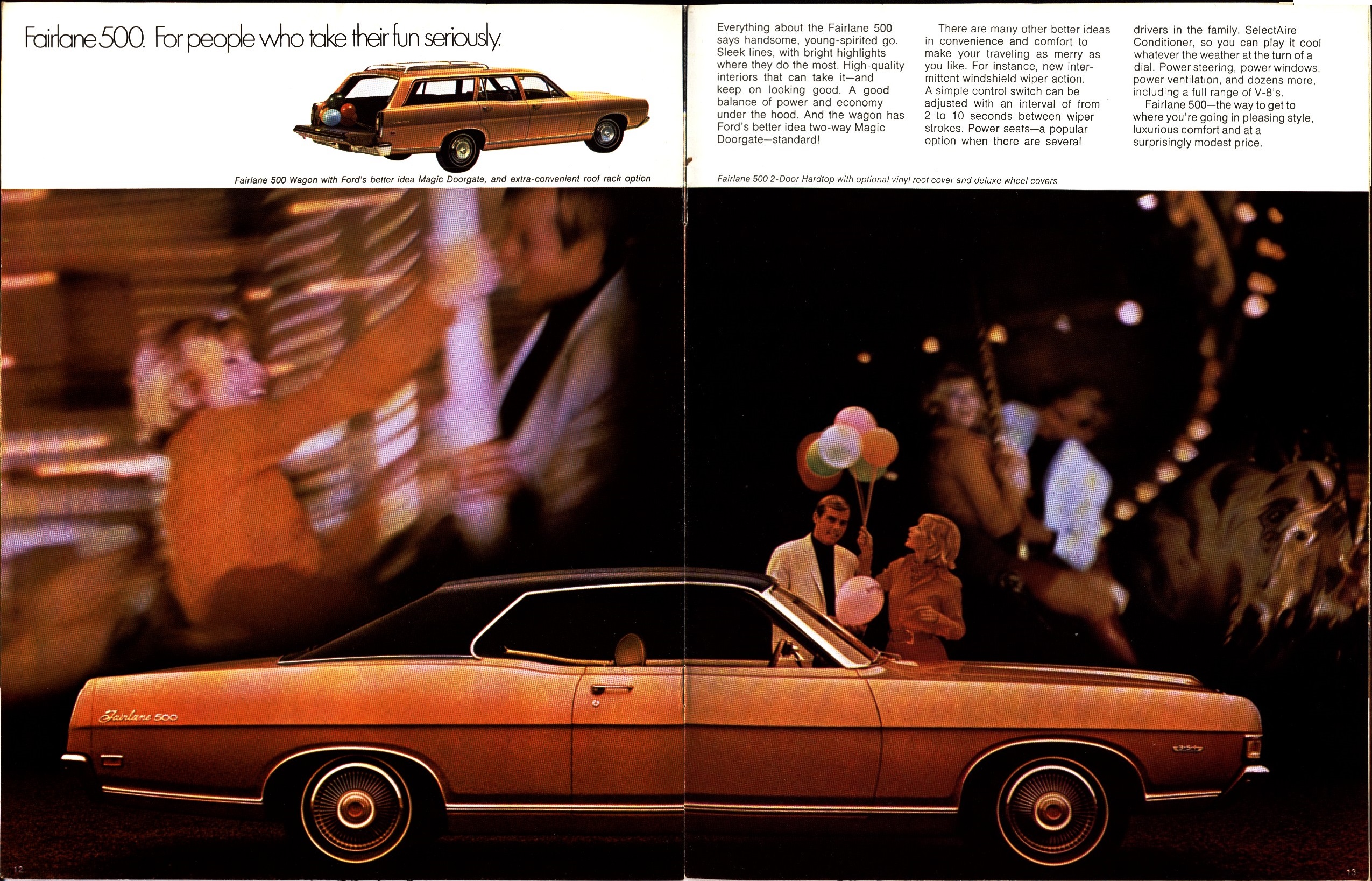 1969 Ford Torino & Fairlane Brochure Canada 12-13