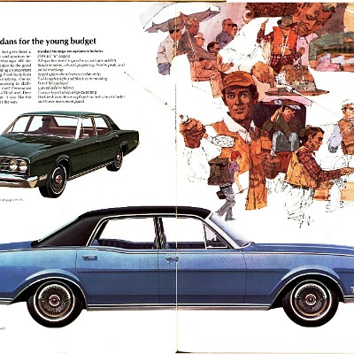 1969 Mercury Montego Brochure Canada 12-13