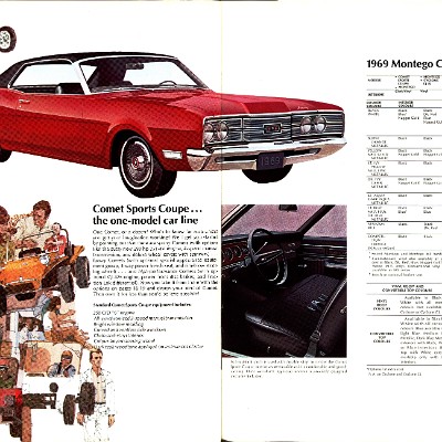 1969 Mercury Montego Brochure Canada 16-17