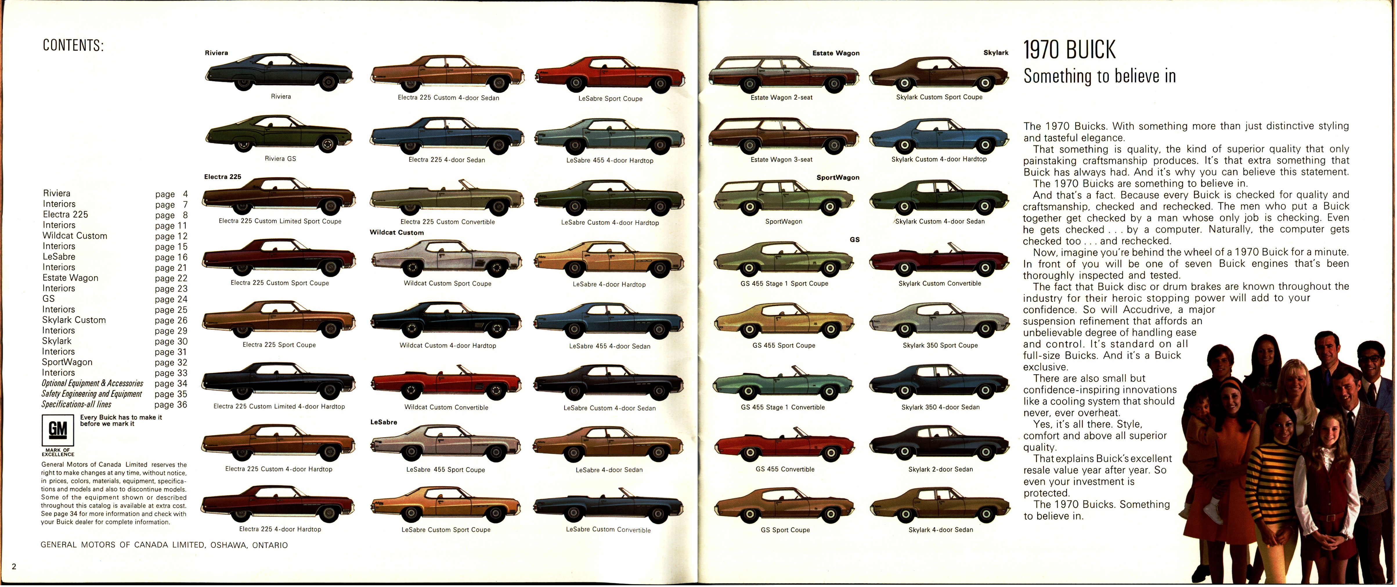 1970 Buick Full Line Brochure Canada 02-03