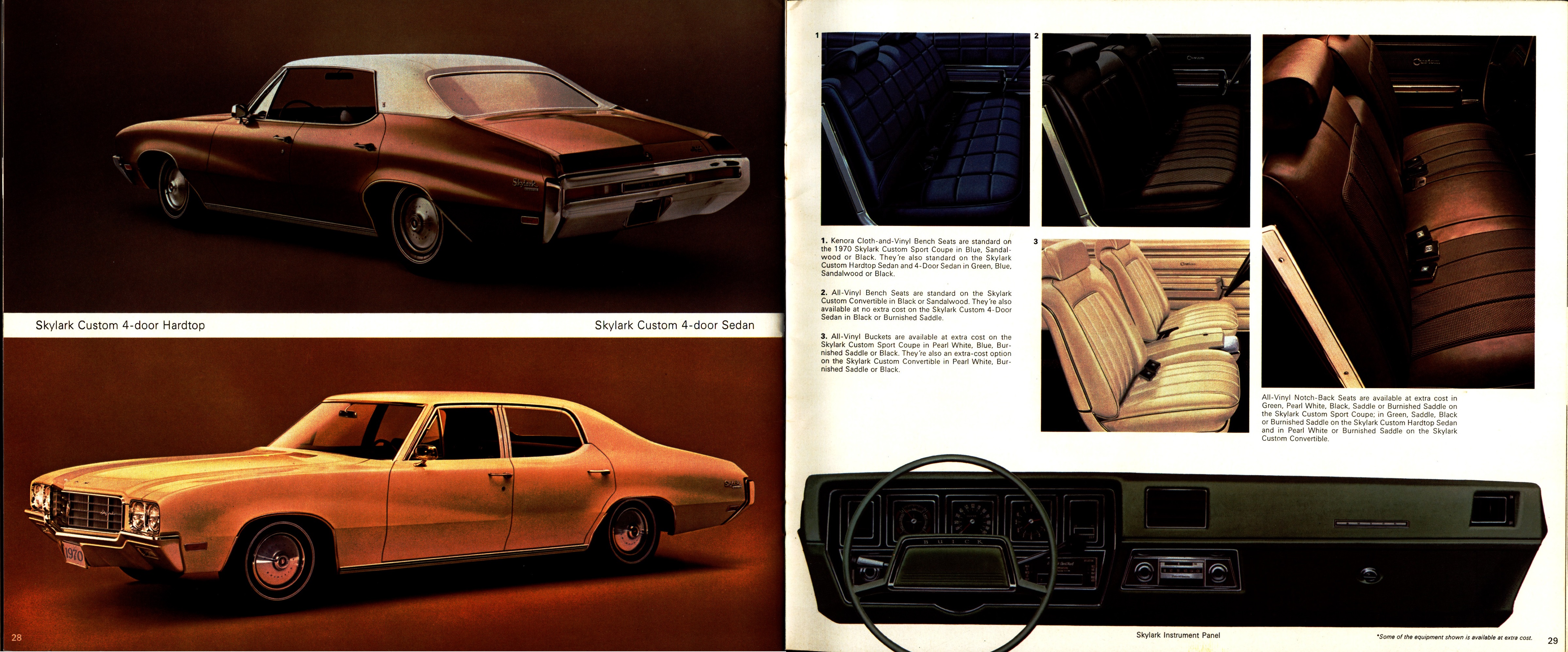 1970 Buick Full Line Brochure Canada 28-29