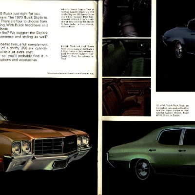 1970 Buick Full Line Brochure Canada 30-31