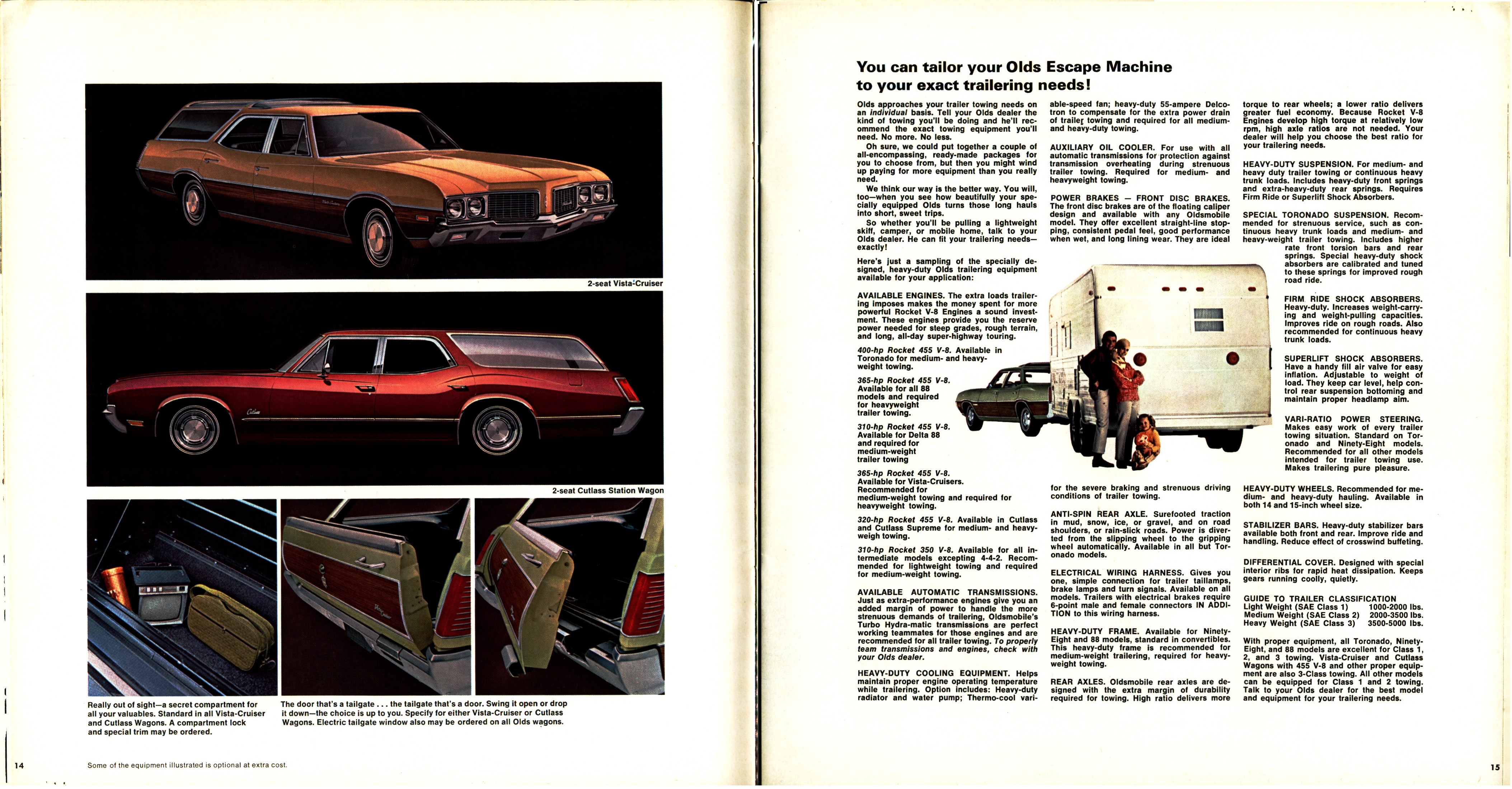 1970 Oldsmobile Full Line Brochure Canada 14-15