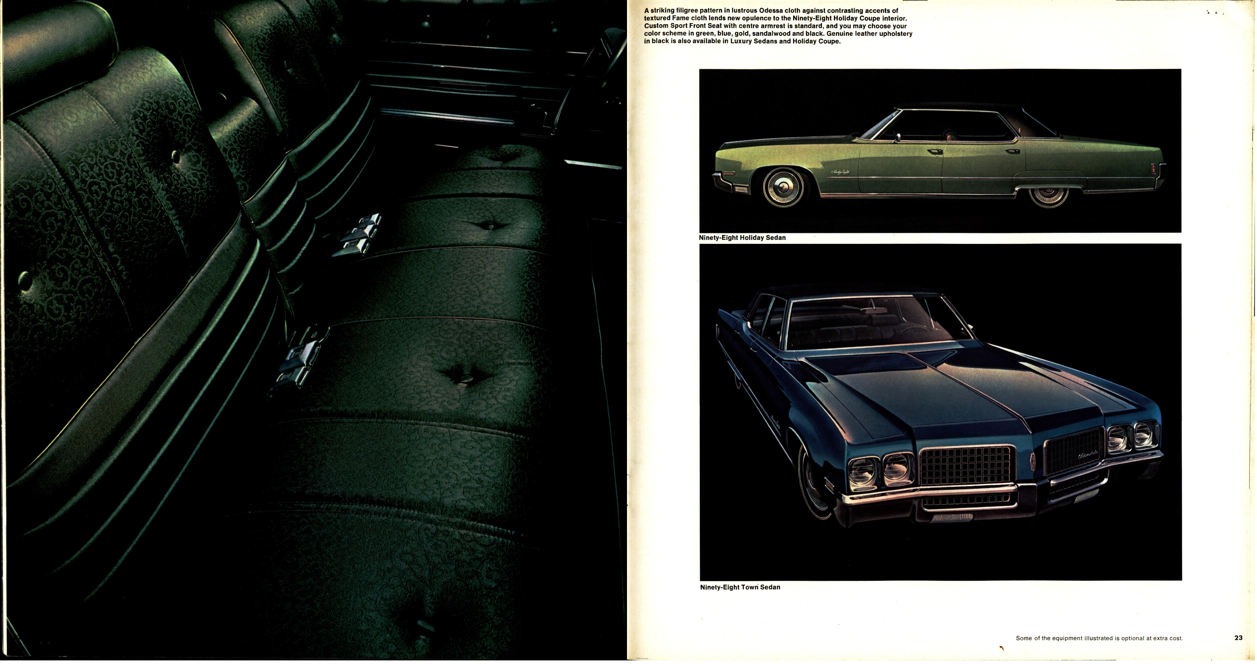 1970 Oldsmobile Full Line Brochure Canada 22-23