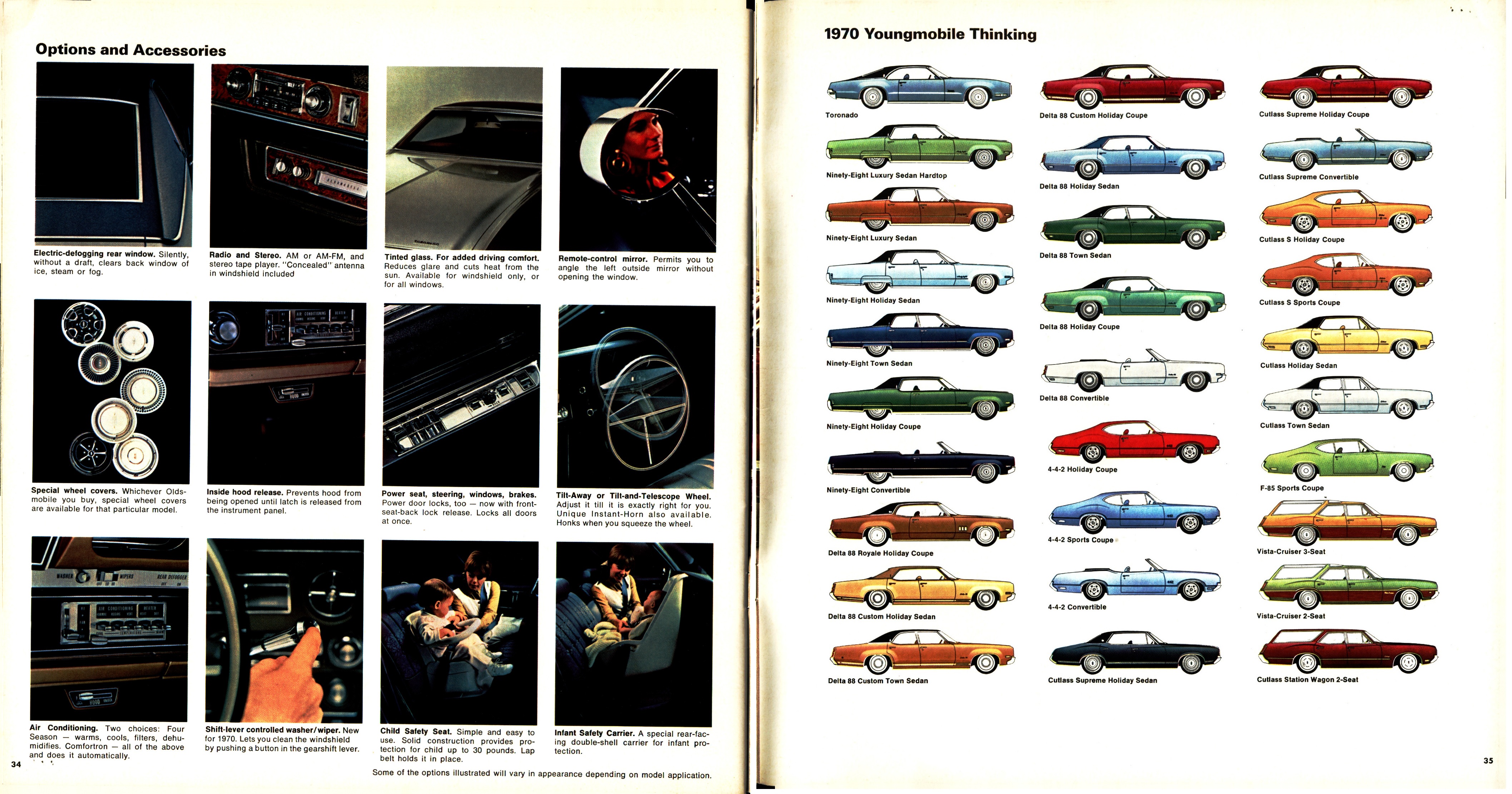 1970 Oldsmobile Full Line Brochure Canada 34-35