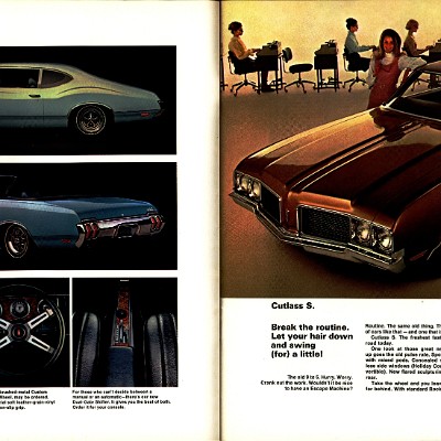 1970 Oldsmobile Full Line Brochure Canada 08-09