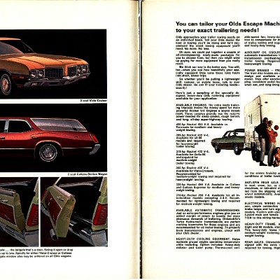 1970 Oldsmobile Full Line Brochure Canada 14-15