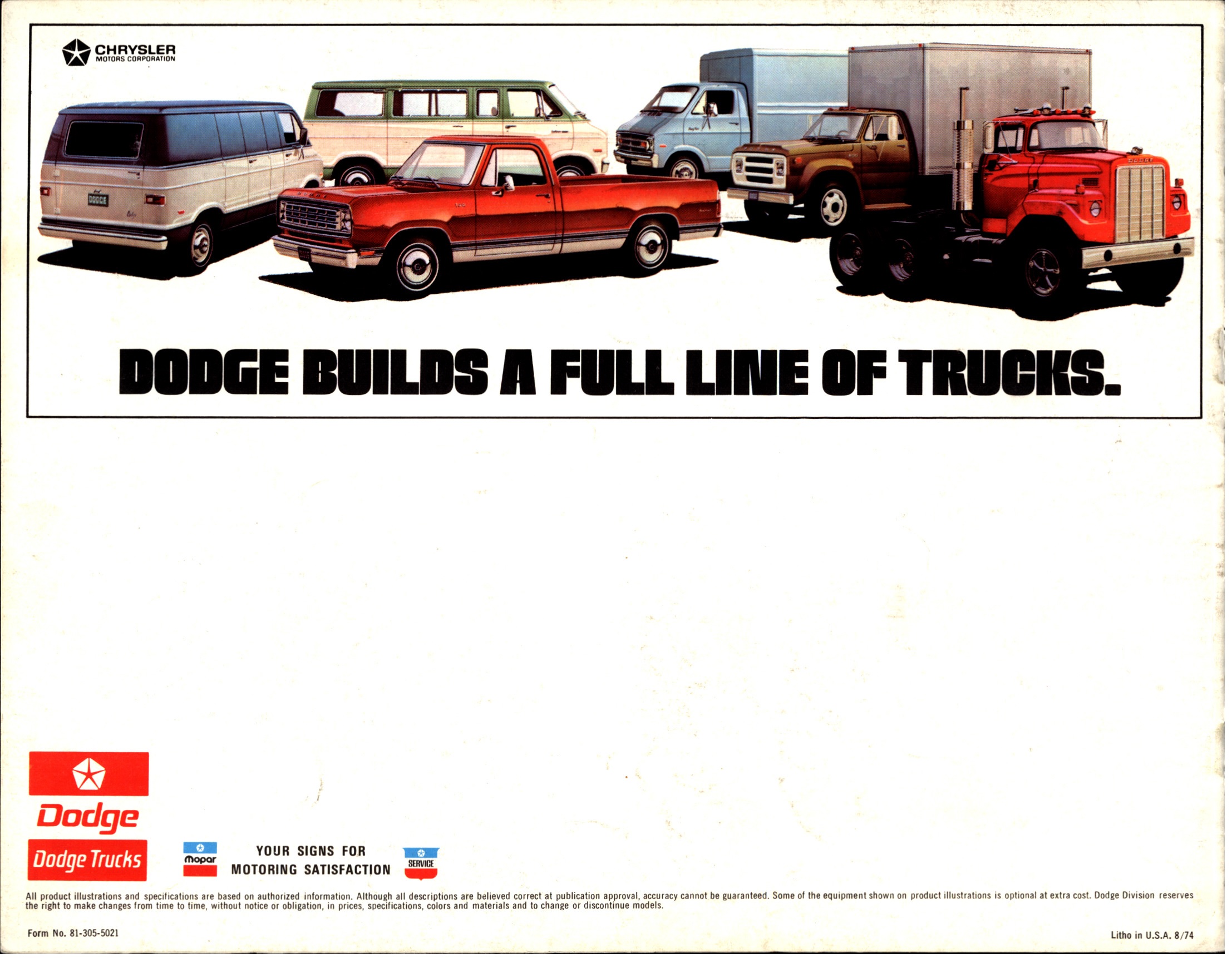 1975 Dodge Pickups Brochure 16