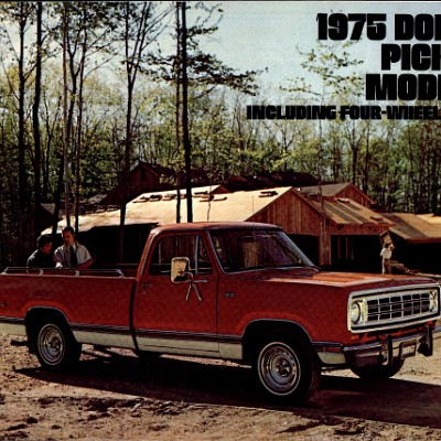 1975 Dodge Pickups Brochure 01