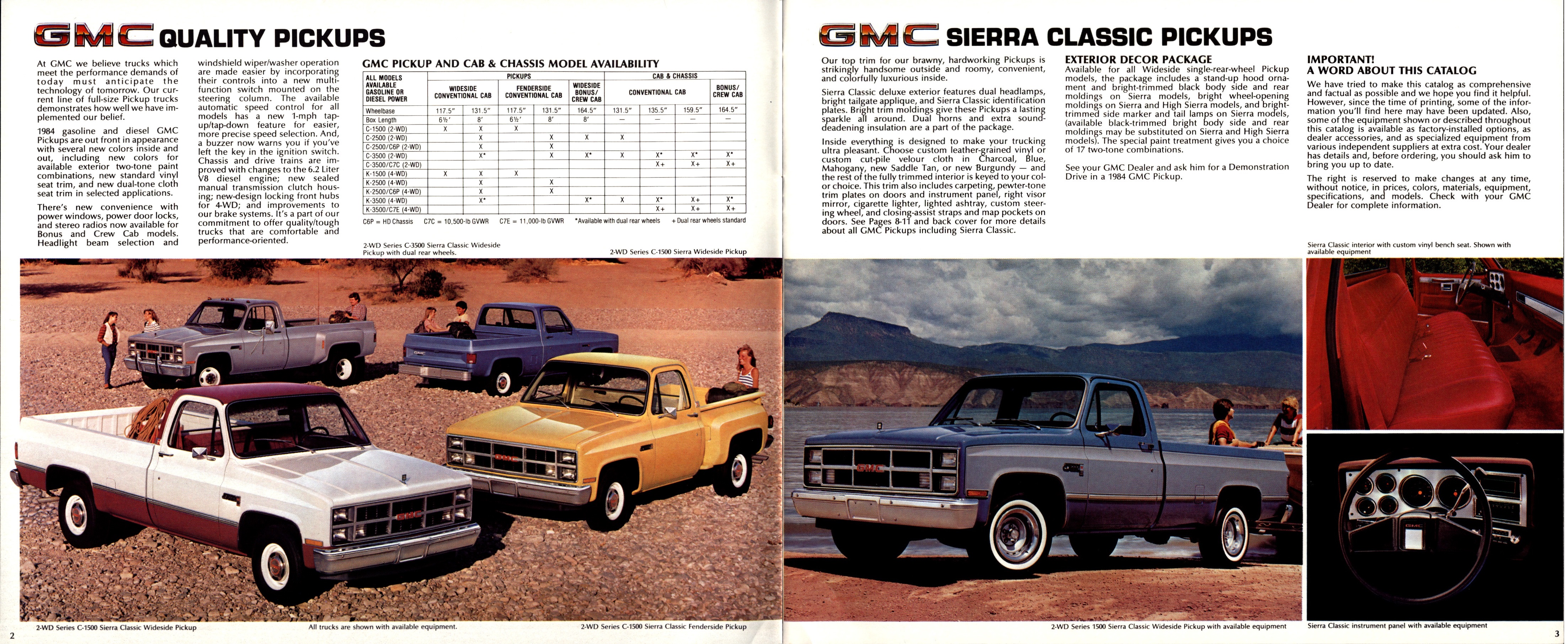 1984 GMC Pickups Brochure 02-03