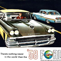 1958 Ford Full Line Foldout 12-57