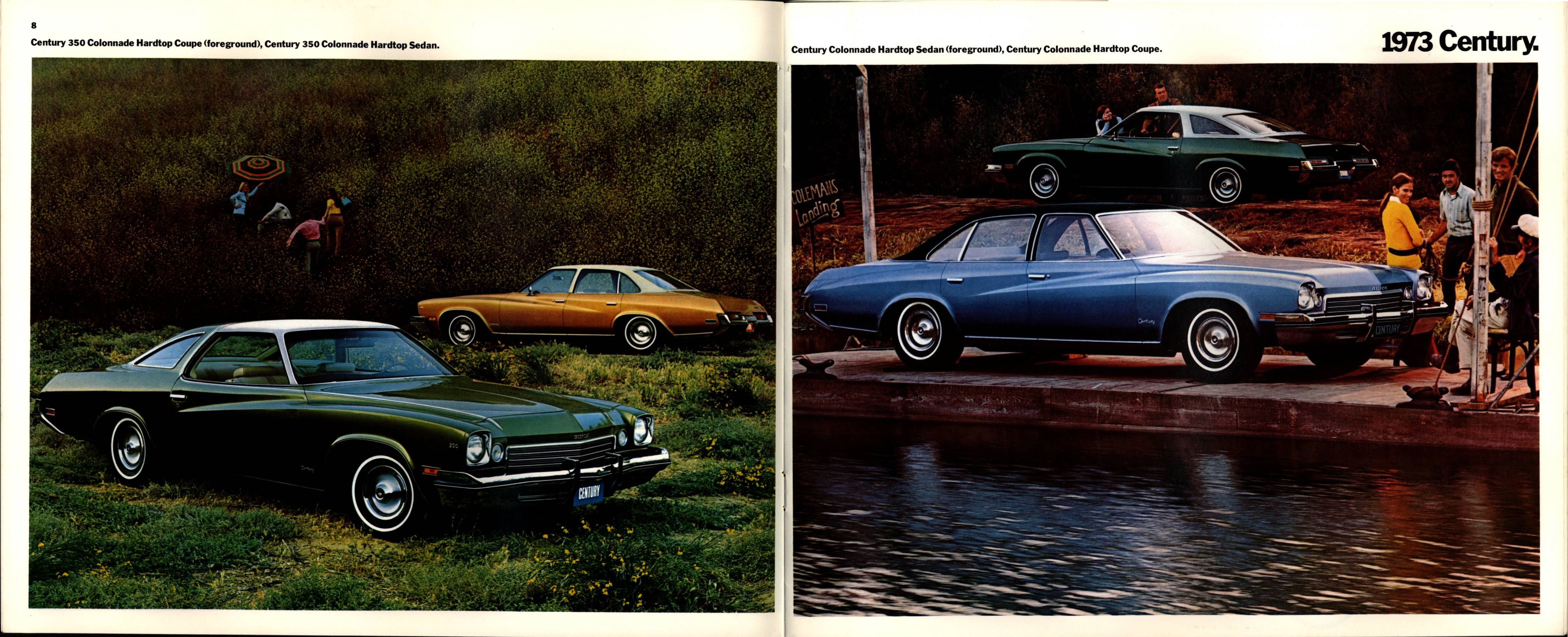 1973 Buick Full Line Brochure 08-09