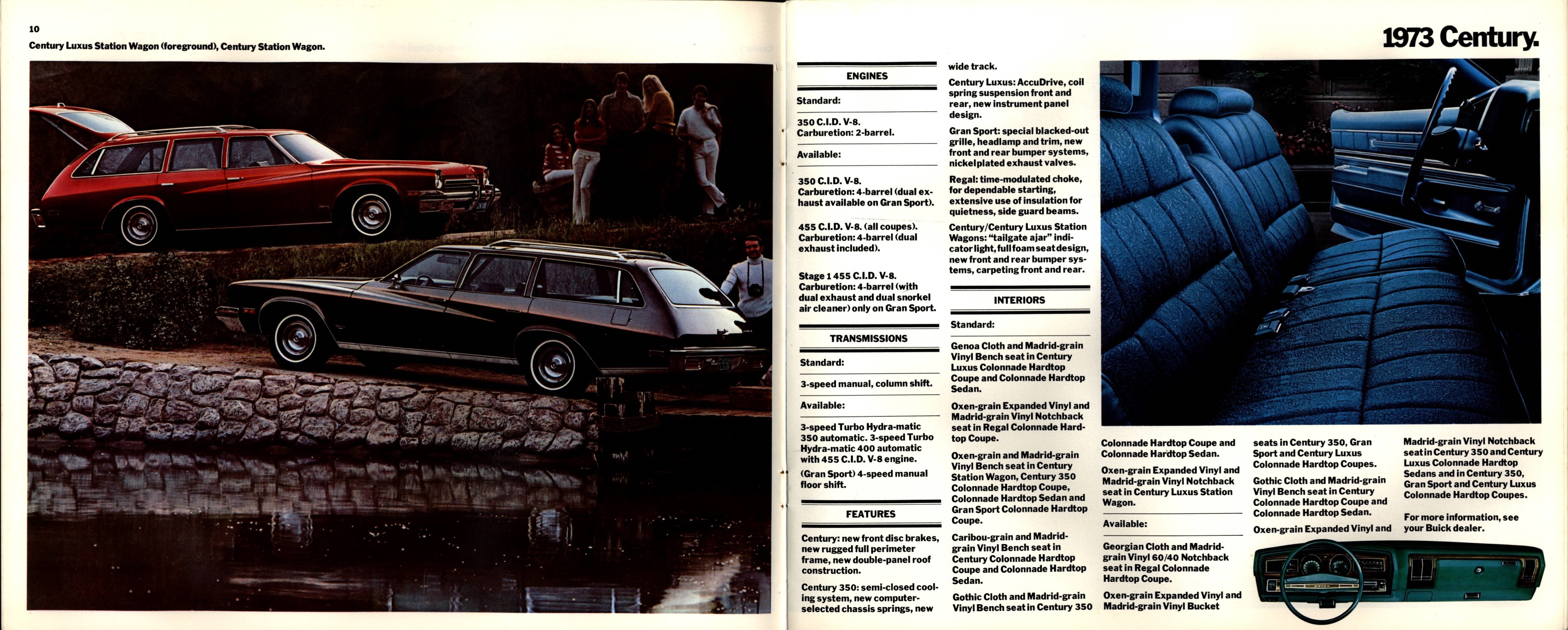 1973 Buick Full Line Brochure 10-11