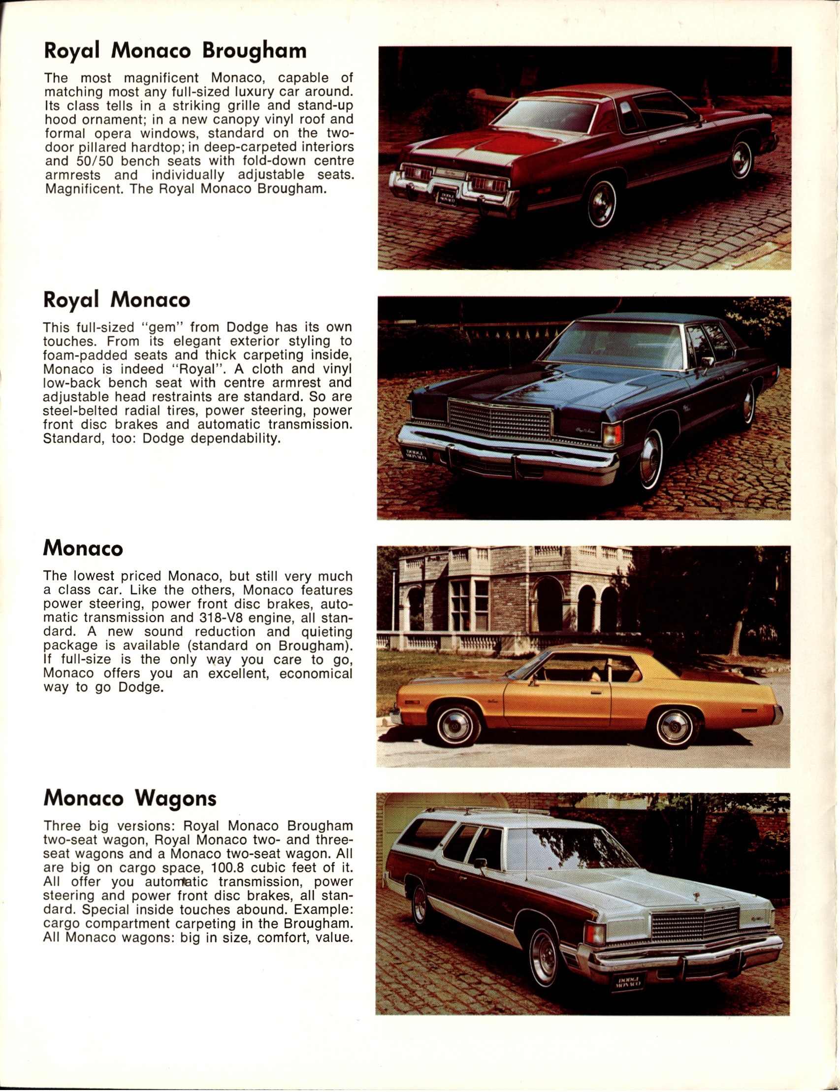 1976 Dodge Monaco Foldout (Cdn) 02