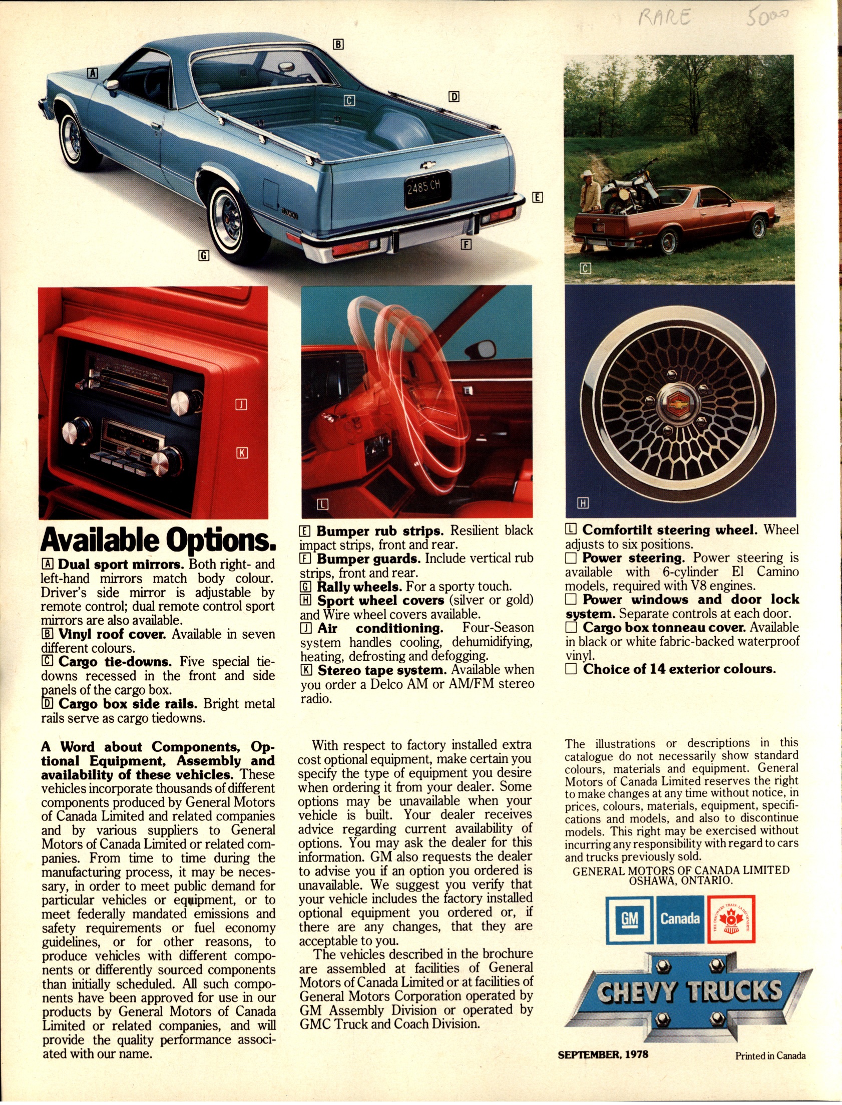 1979 Chevrolet El Camino Foldout (Cdn) 06