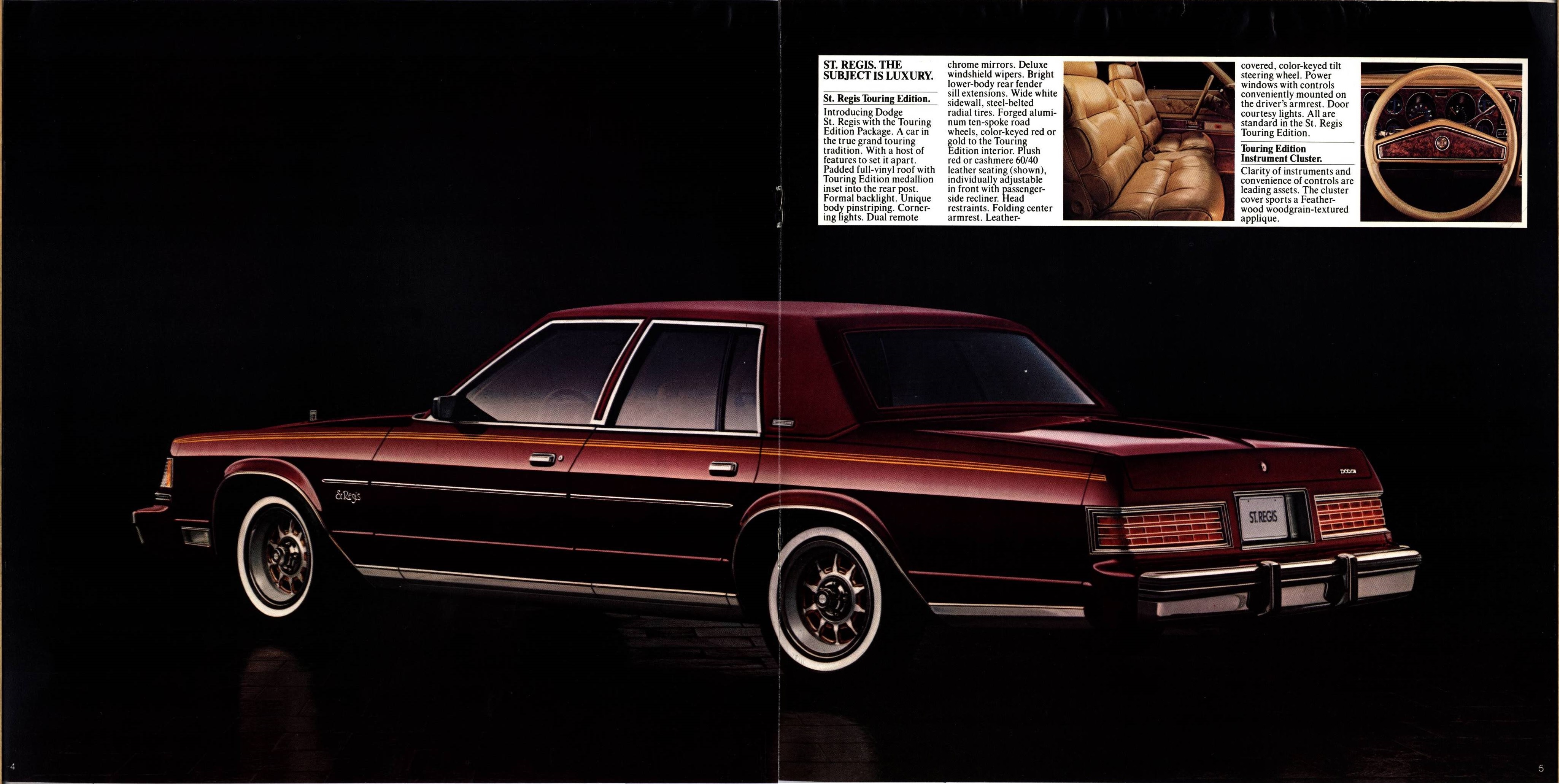 1980 Dodge St. Regis Brochure 04-05