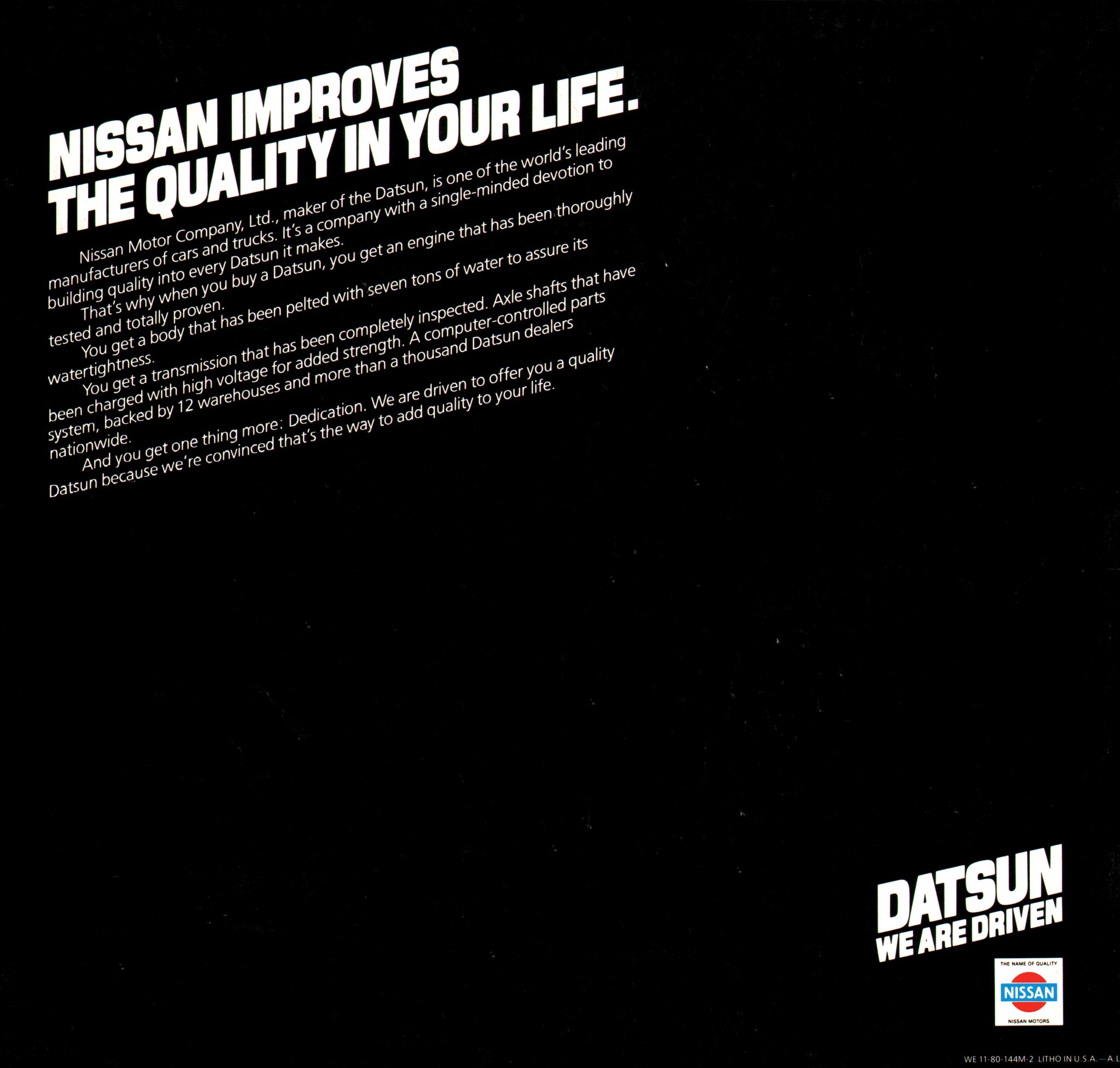 1981 Datsun 280-ZX Brochure 12