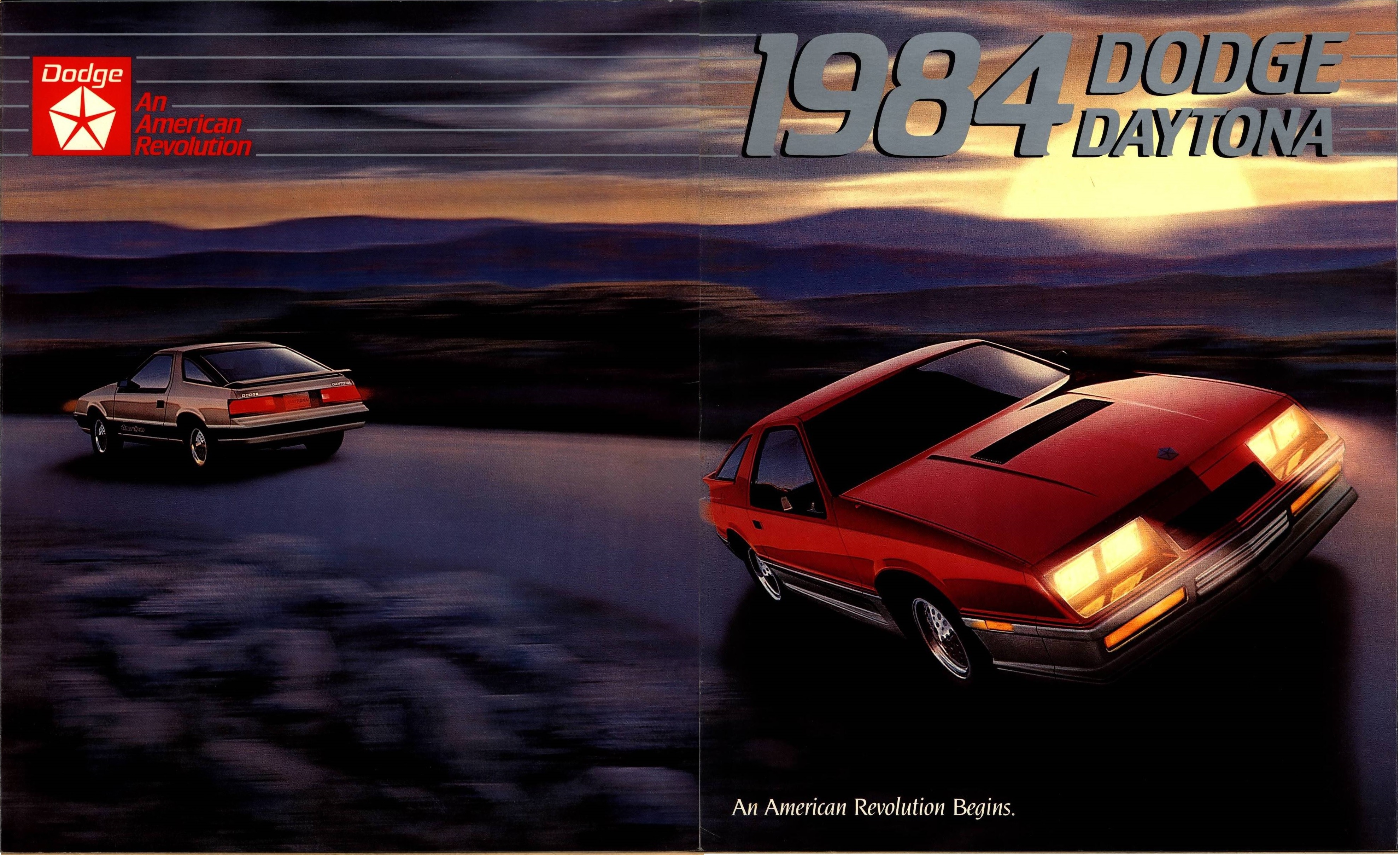 1984 Dodge Daytona Brochure 20-01