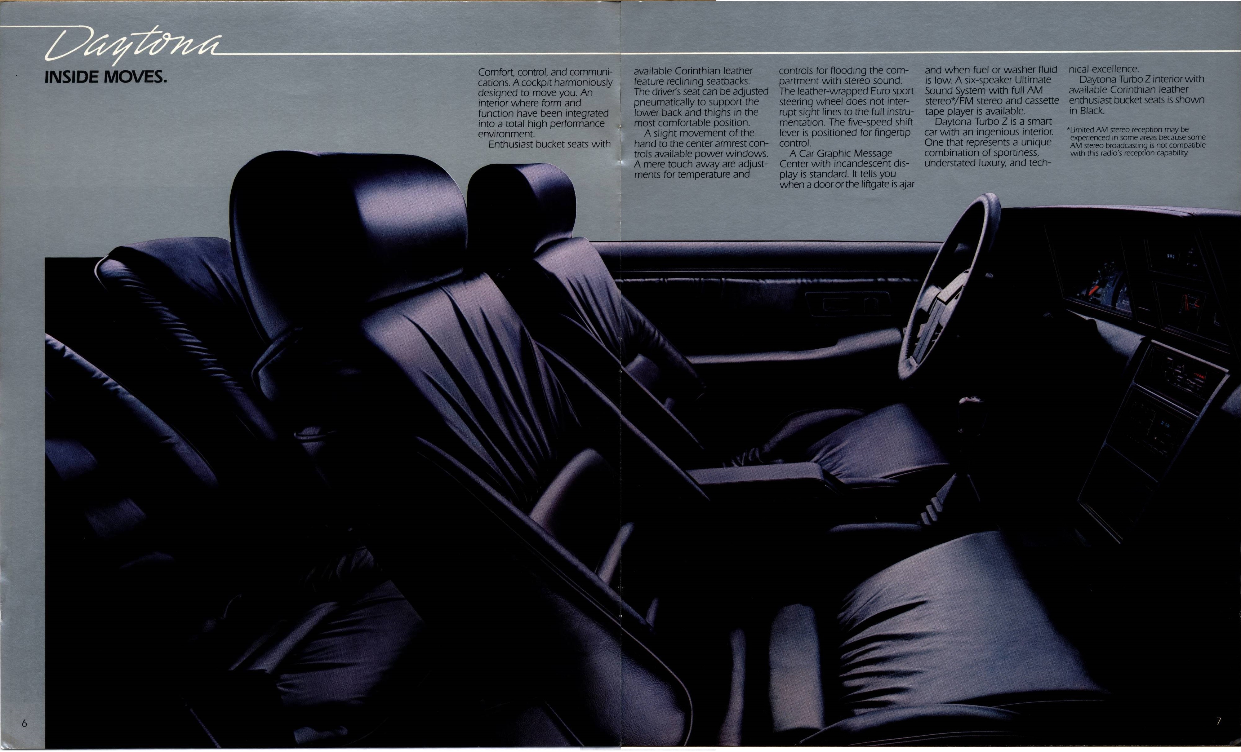 1985 Dodge Daytona Brochure 06-07