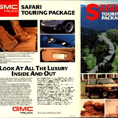 1987 GMC Safari Touring Package Foldout 04