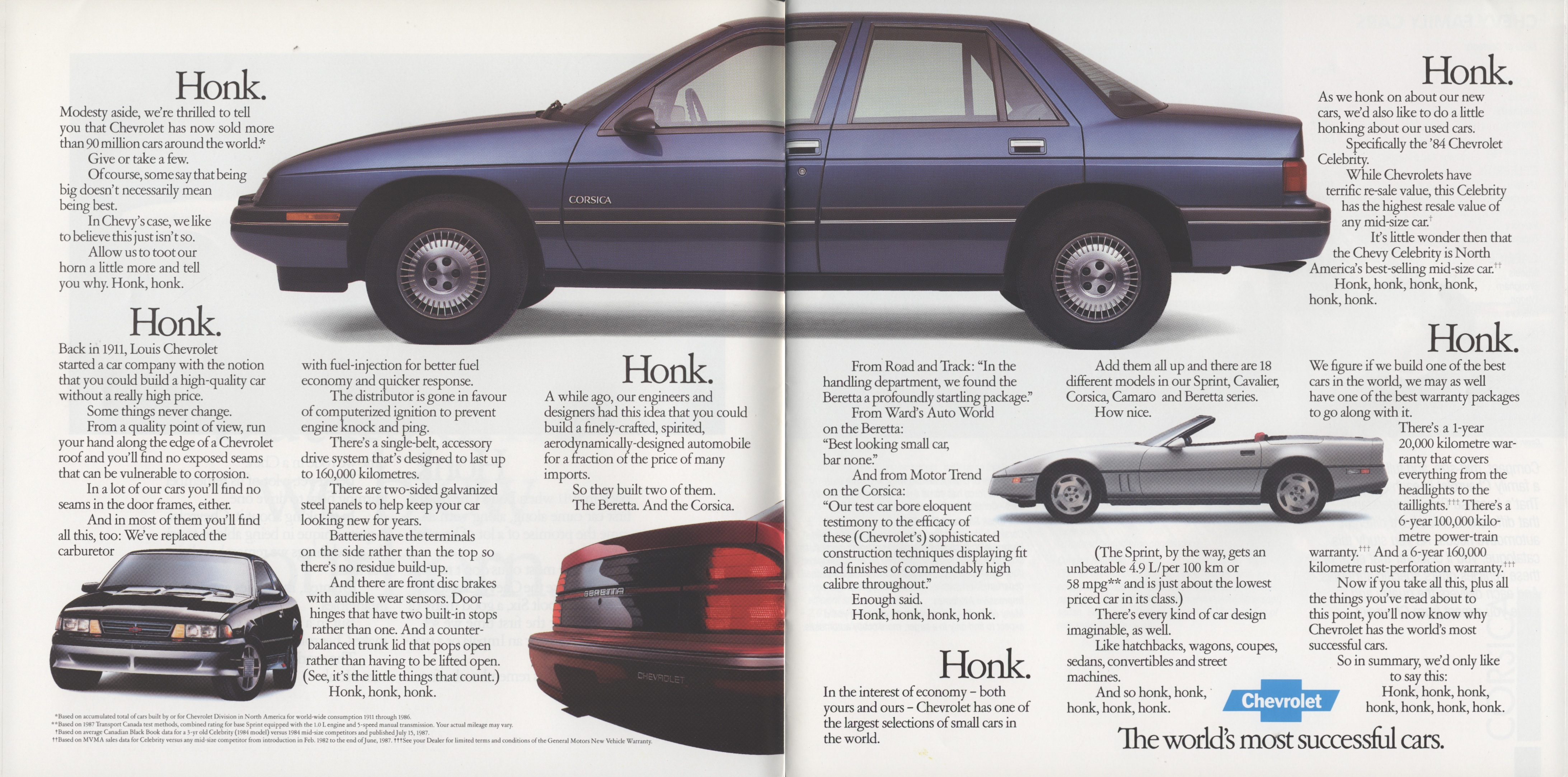 1988 Chevrolet Family Cars Brochure (Cdn) 04-05