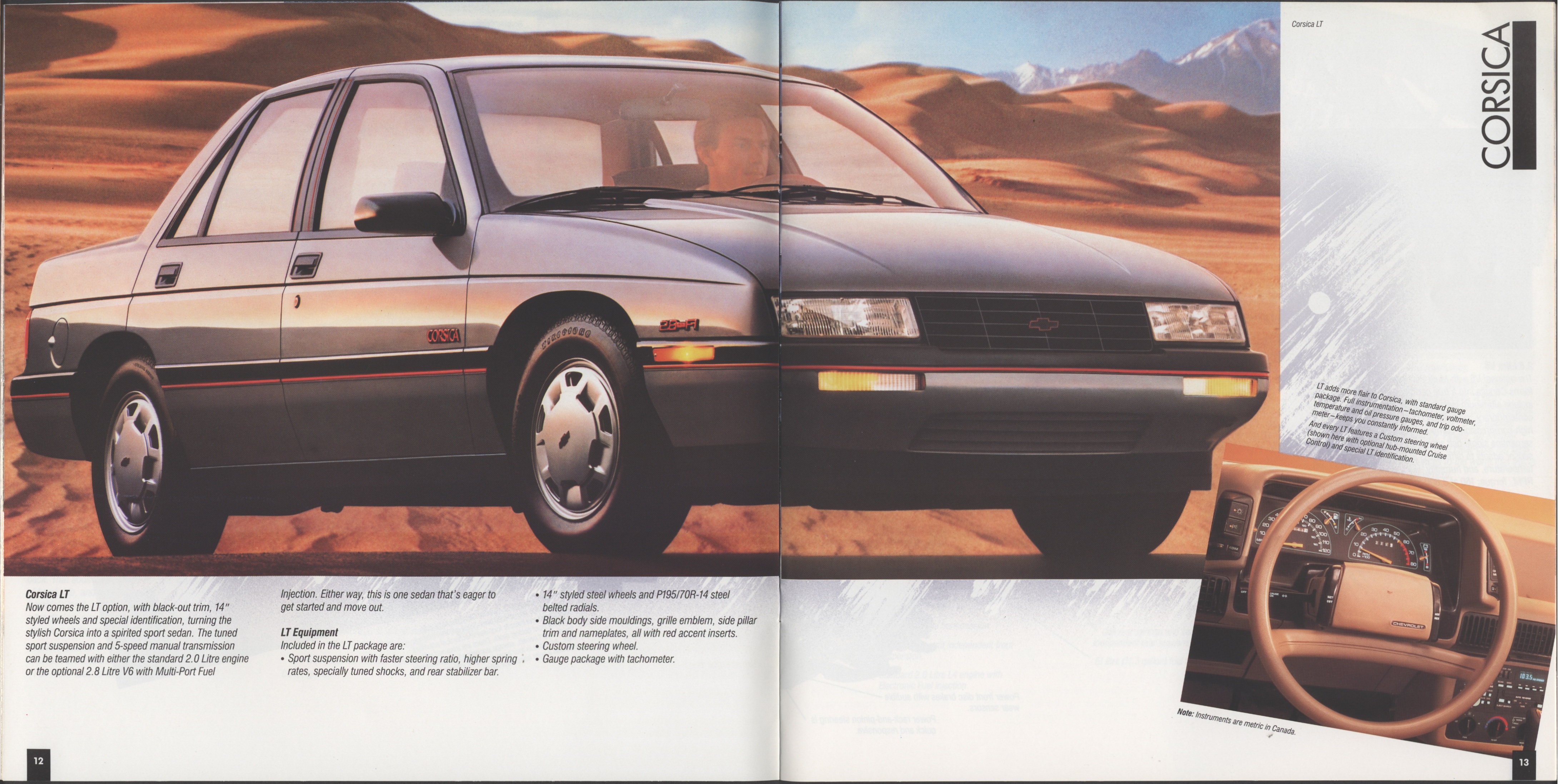 1988 Chevrolet Family Cars Brochure (Cdn) 12-13