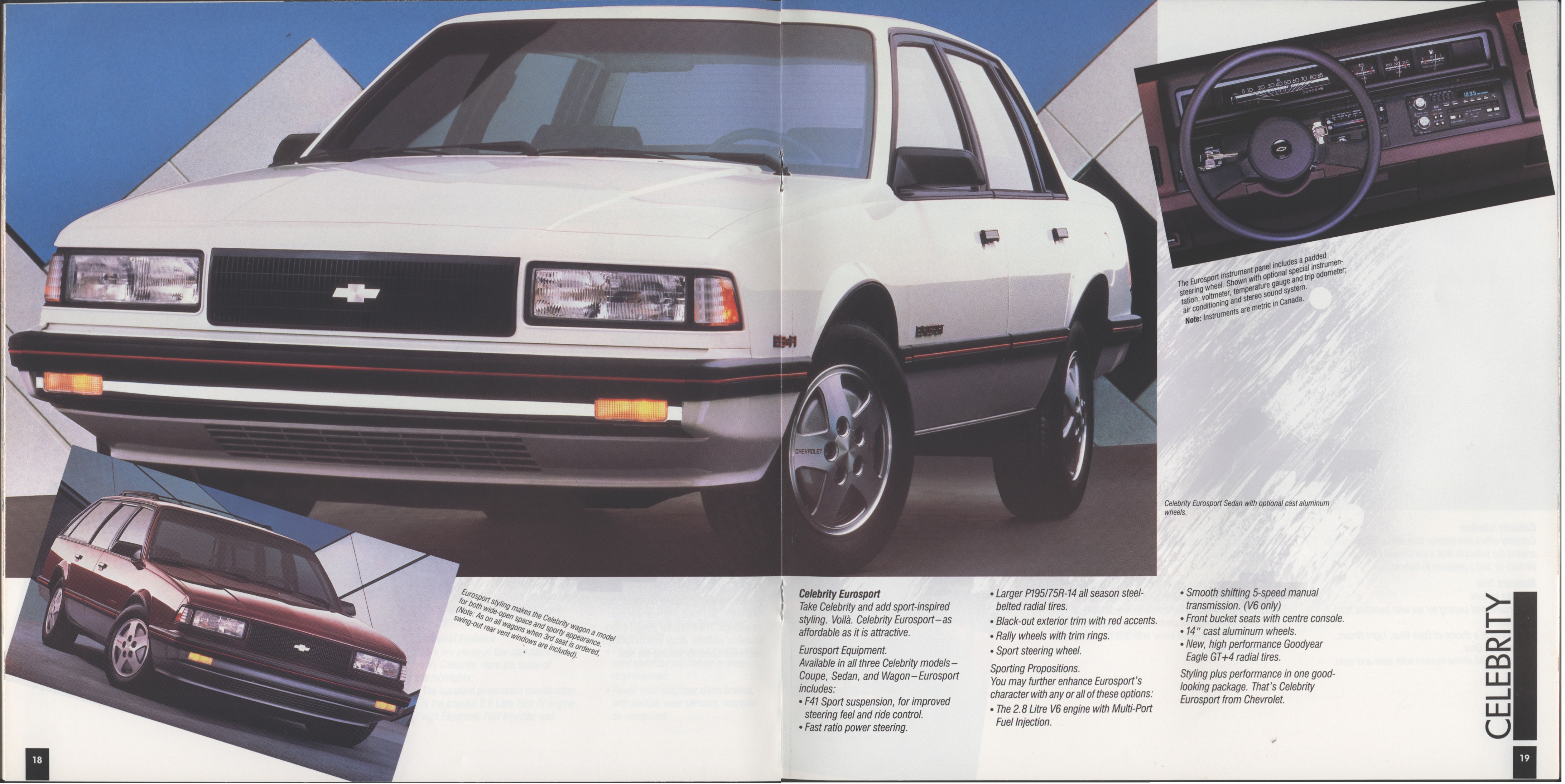 1988 Chevrolet Family Cars Brochure (Cdn) 18-19