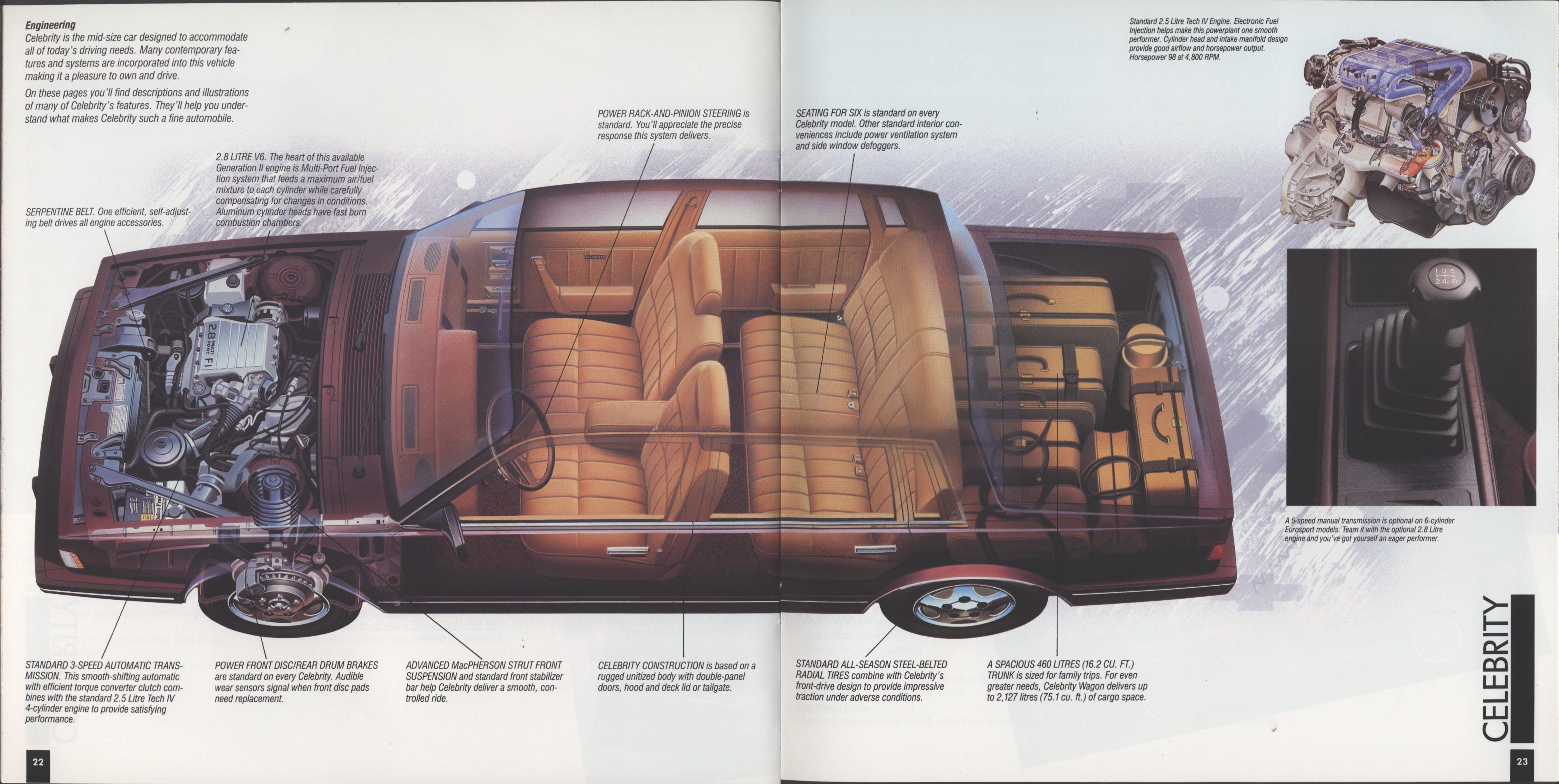 1988 Chevrolet Family Cars Brochure (Cdn) 22-23